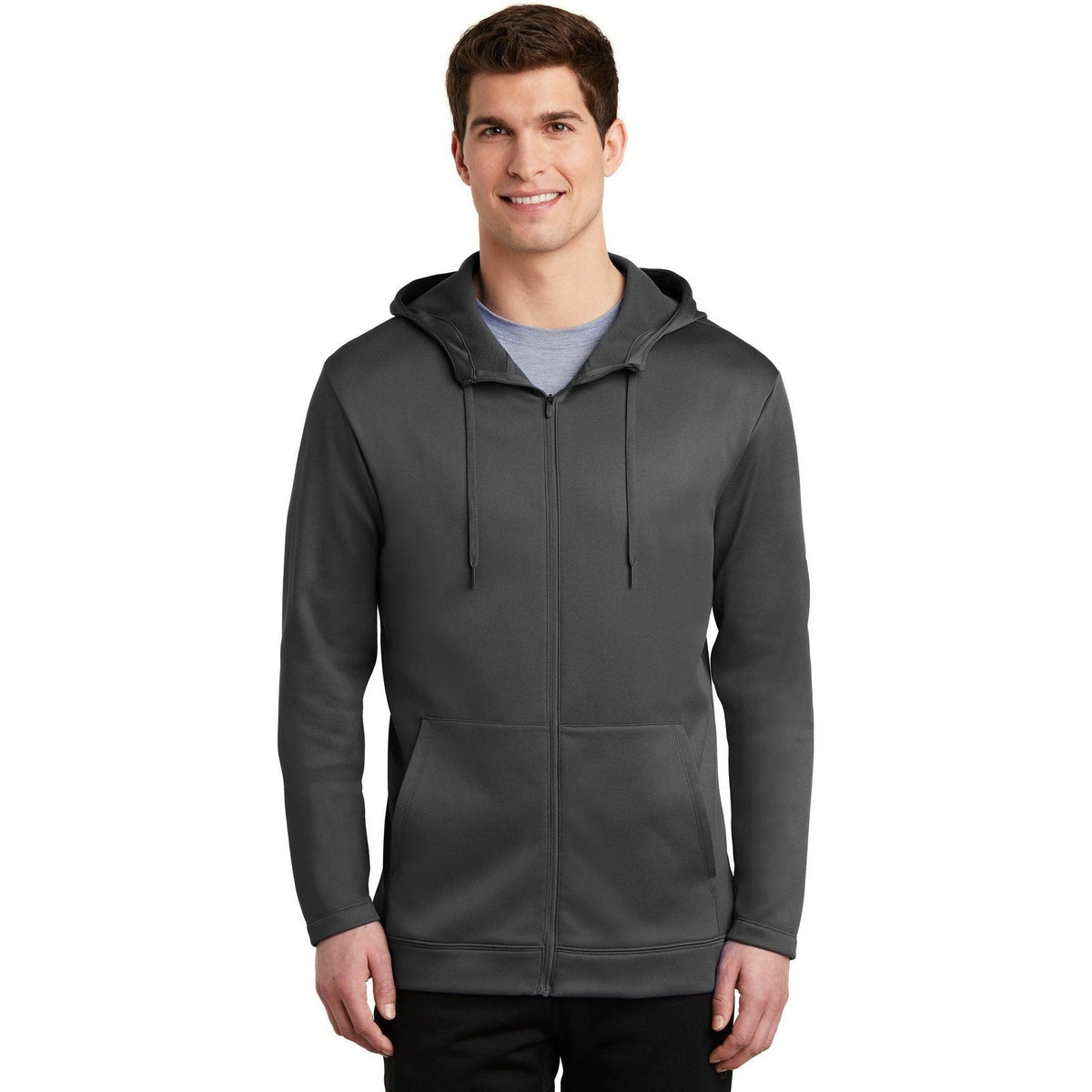 no-logo NIKE Therma-FIT Full-Zip Fleece Hoodie-Full Zips-Nike-Thread Logic