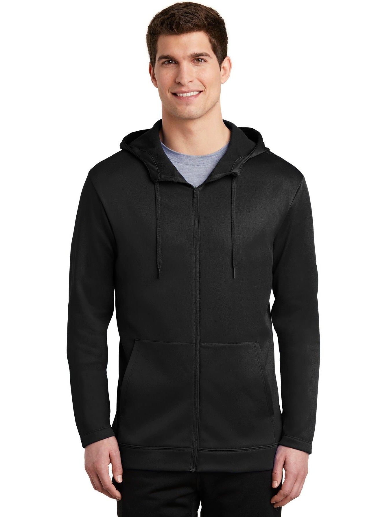 no-logo NIKE Therma-FIT Full-Zip Fleece Hoodie-Regular-NIKE-Thread Logic