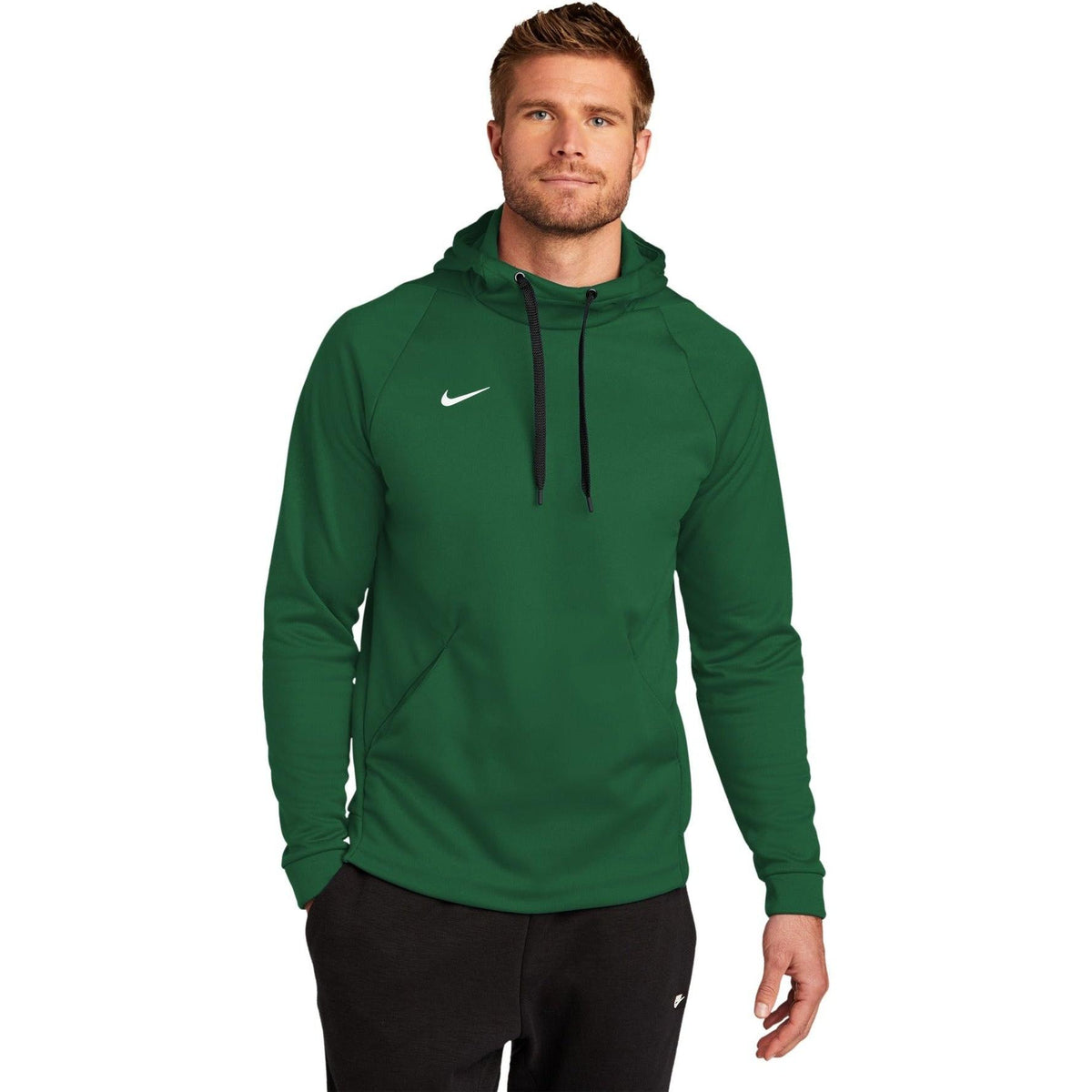 no-logo NIKE Therma-FIT Pullover Fleece Hoodie-Regular-NIKE-Thread Logic