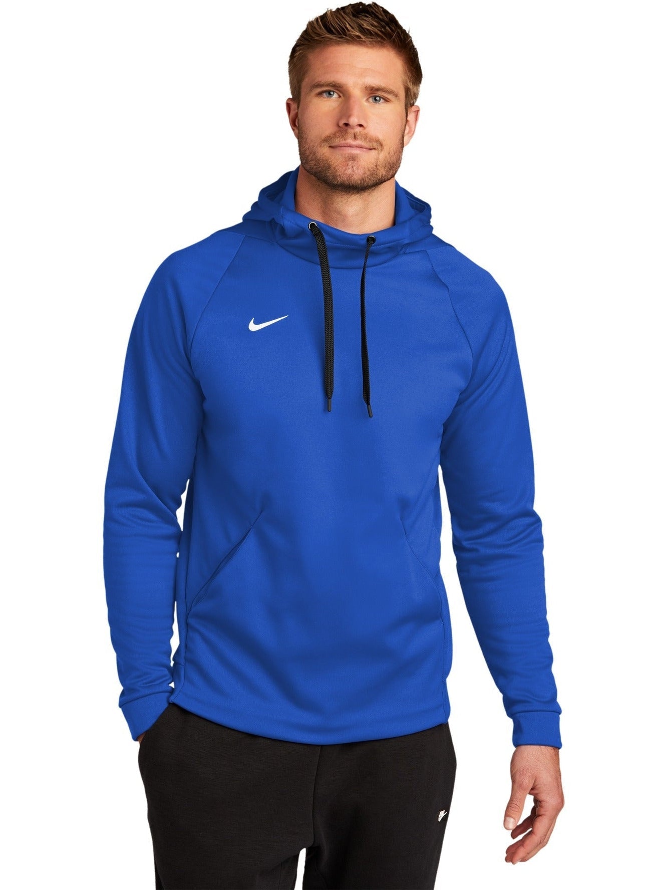 no-logo NIKE Therma-FIT Pullover Fleece Hoodie-Regular-NIKE-Thread Logic