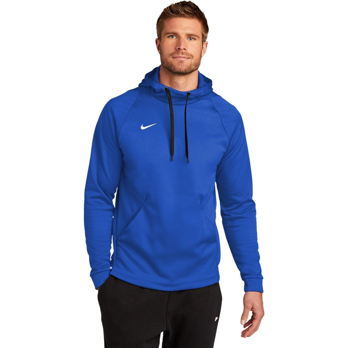 no-logo NIKE Therma-FIT Pullover Fleece Hoodie-Regular-NIKE-Thread Logic