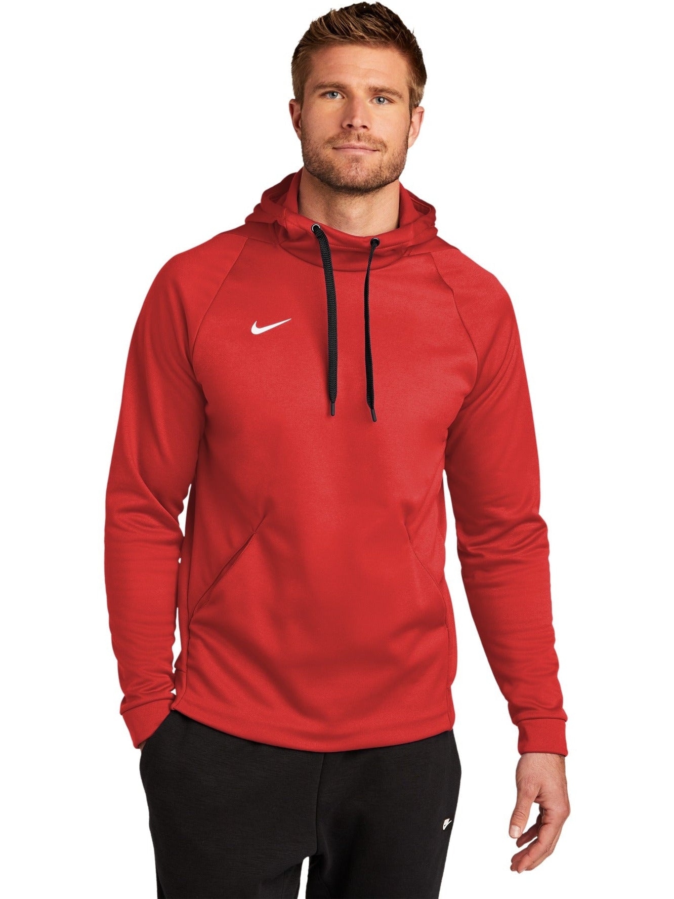 no-logo NIKE Therma-FIT Pullover Fleece Hoodie-Regular-NIKE-Thread Logic