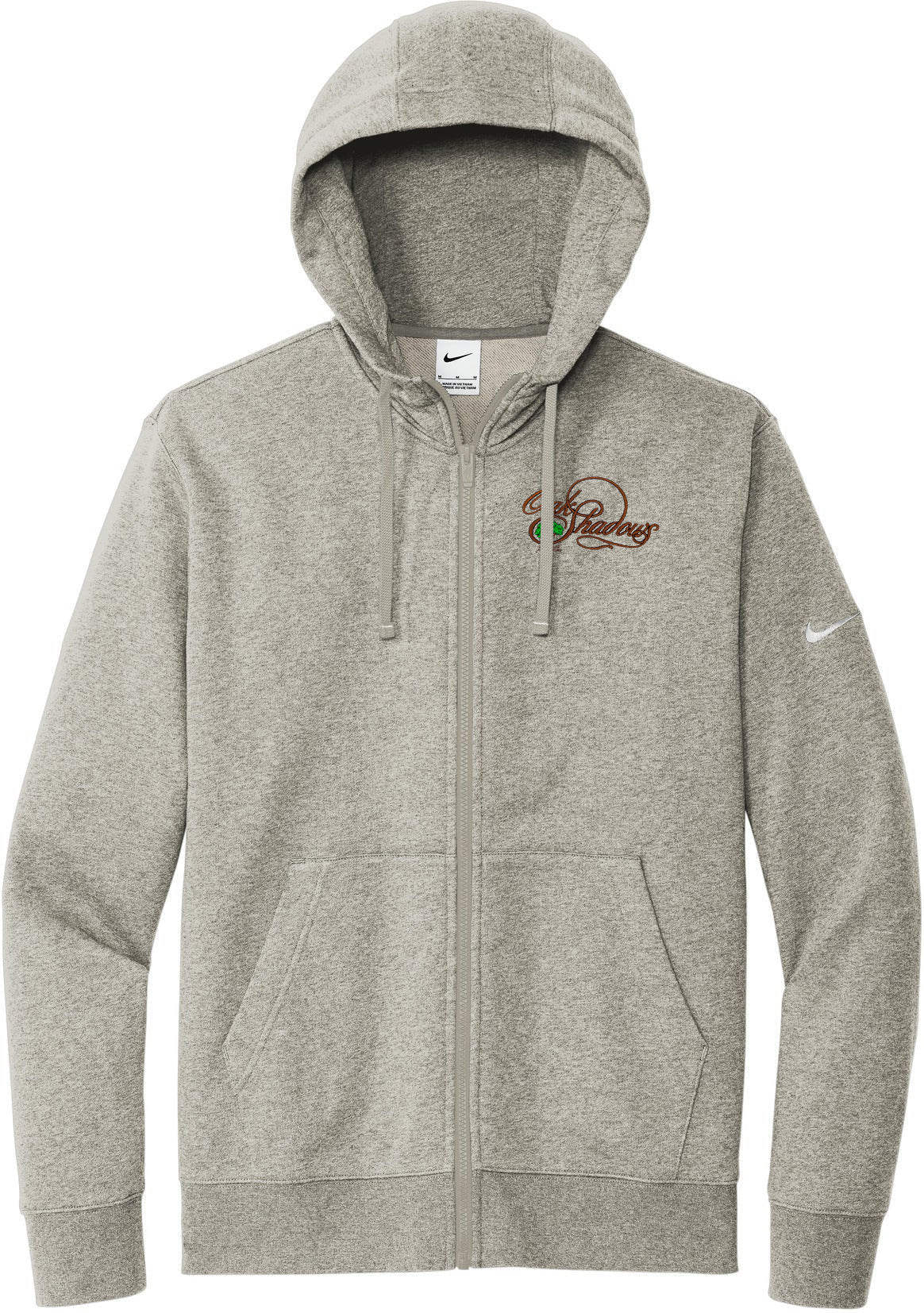 NIKE NKDR1513 Full-Zip Sweatshirt with Custom Embroidery