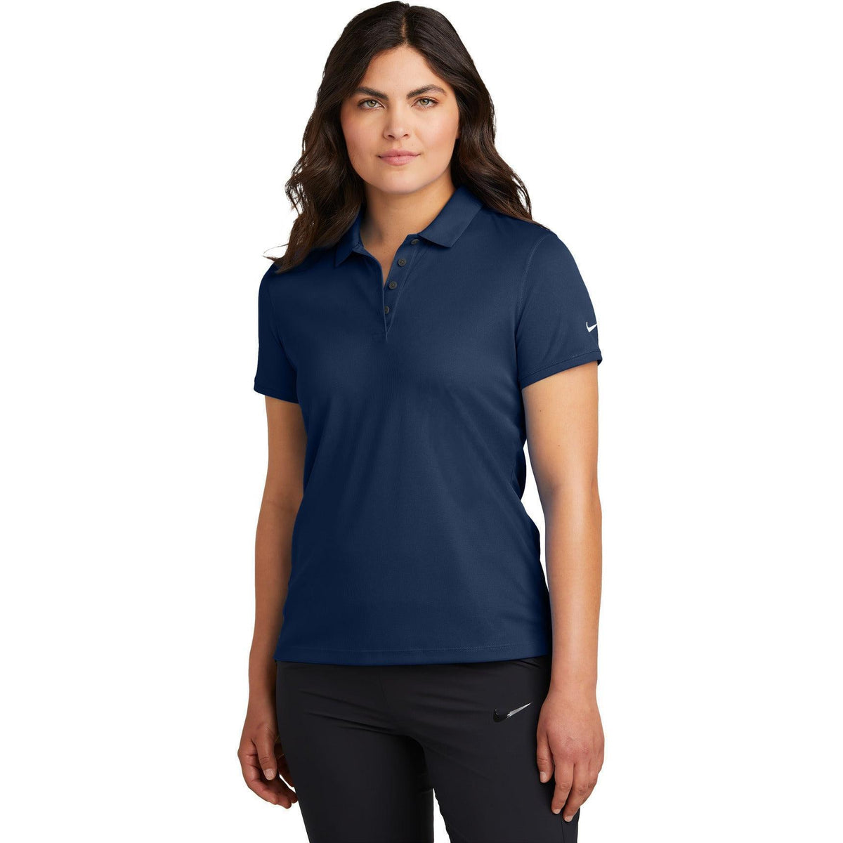 no-logo Nike Ladies Victory Solid Polo-Nike-Thread Logic