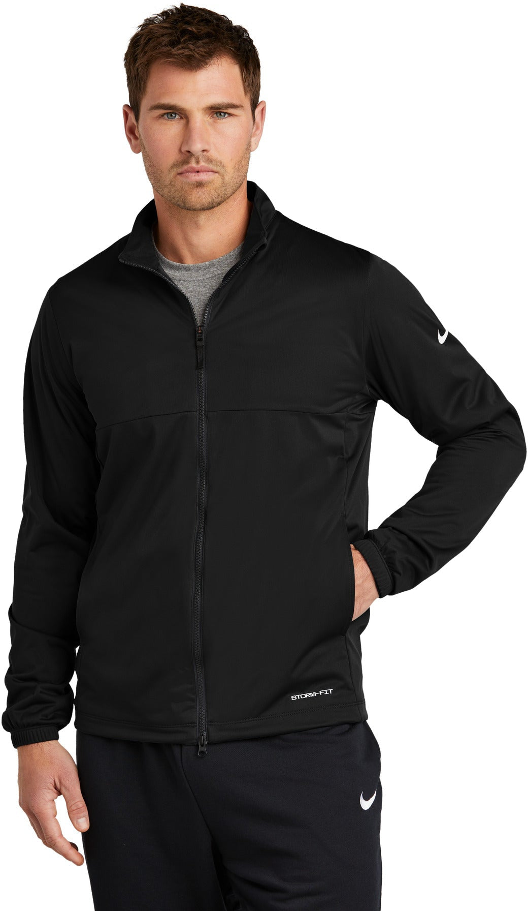 no-logo Nike Storm-FIT Full-Zip Jacket-Nike-Thread Logic