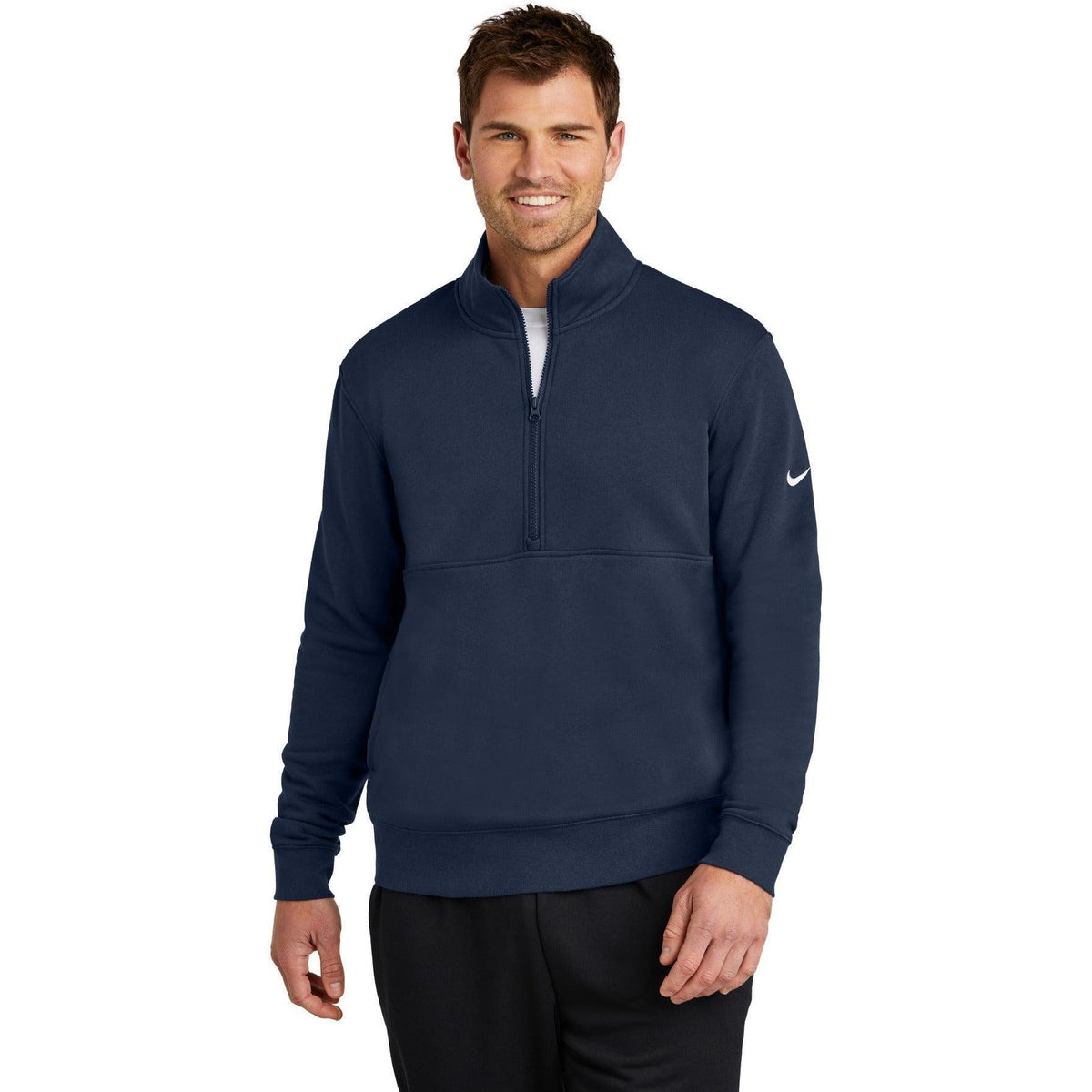 no-logo Nike Club Fleece Sleeve Swoosh-Nike-Thread Logic