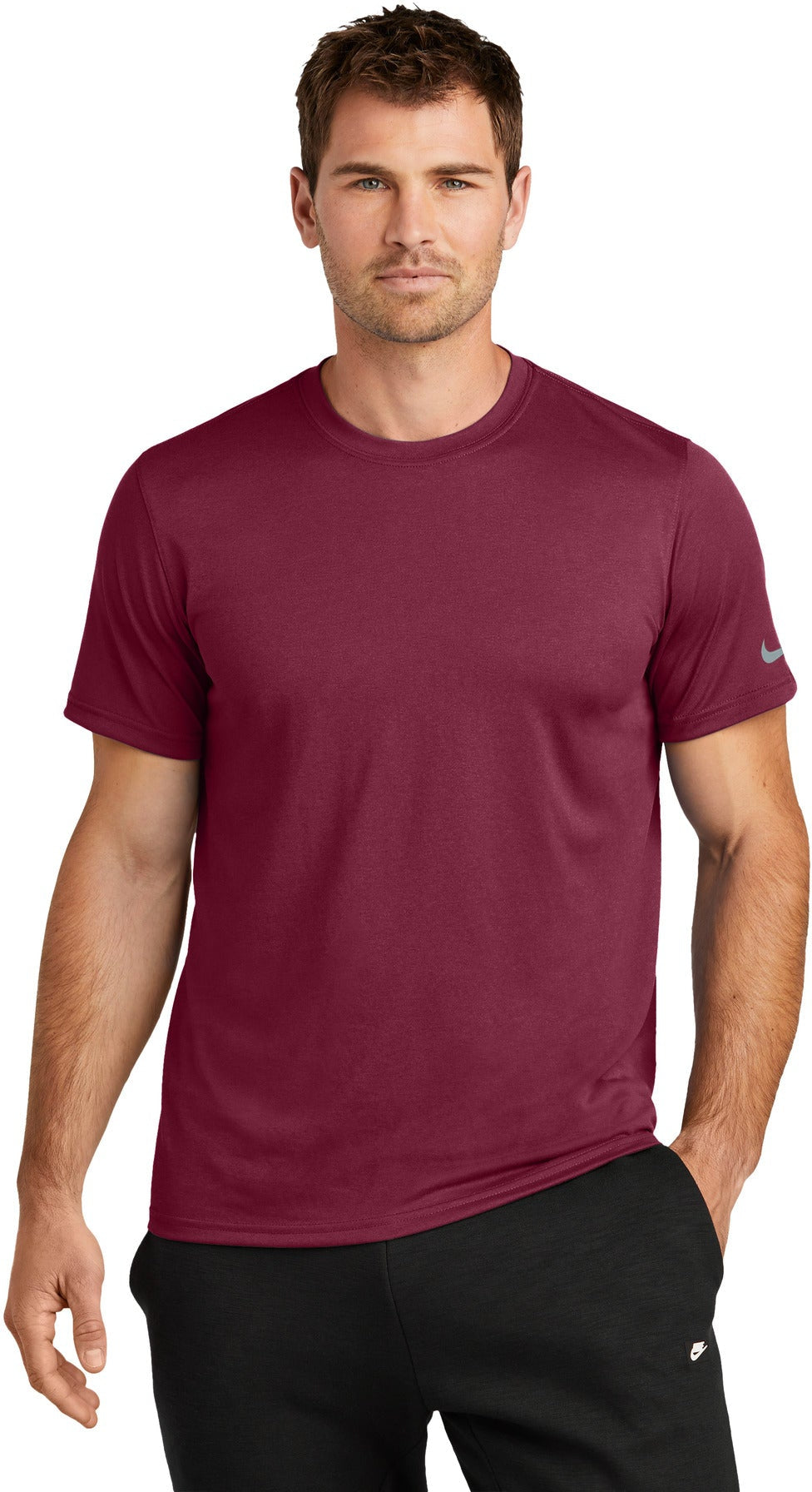 no-logo Nike Swoosh Sleeve rLegend Tee-Nike-Thread Logic