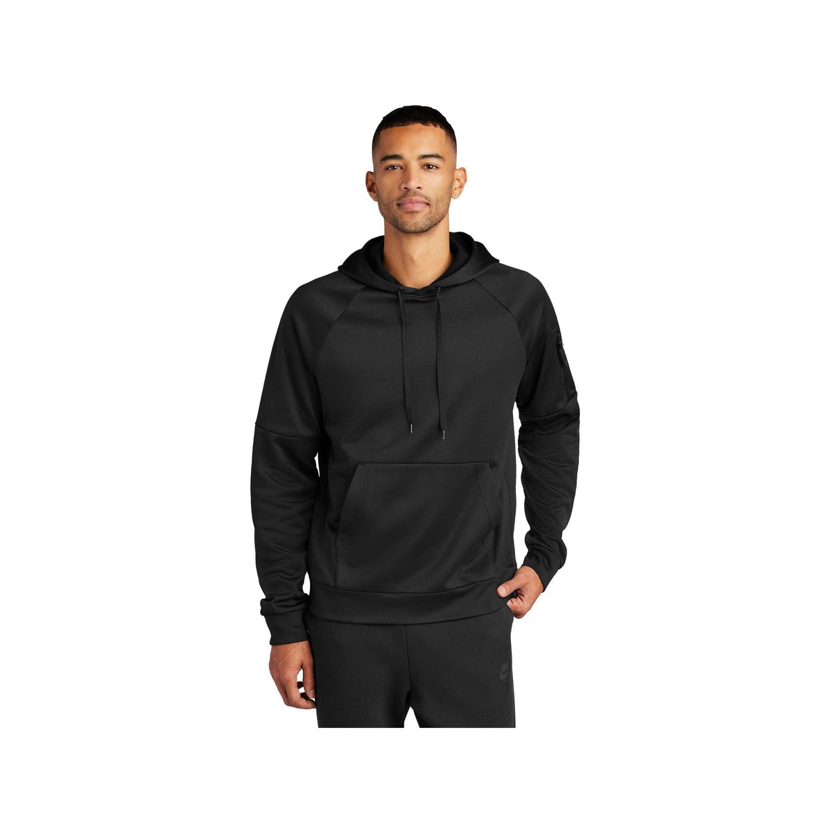 no-logo Nike Therma-FIT Pocket Pullover Fleece Hoodie-Nike-Thread Logic
