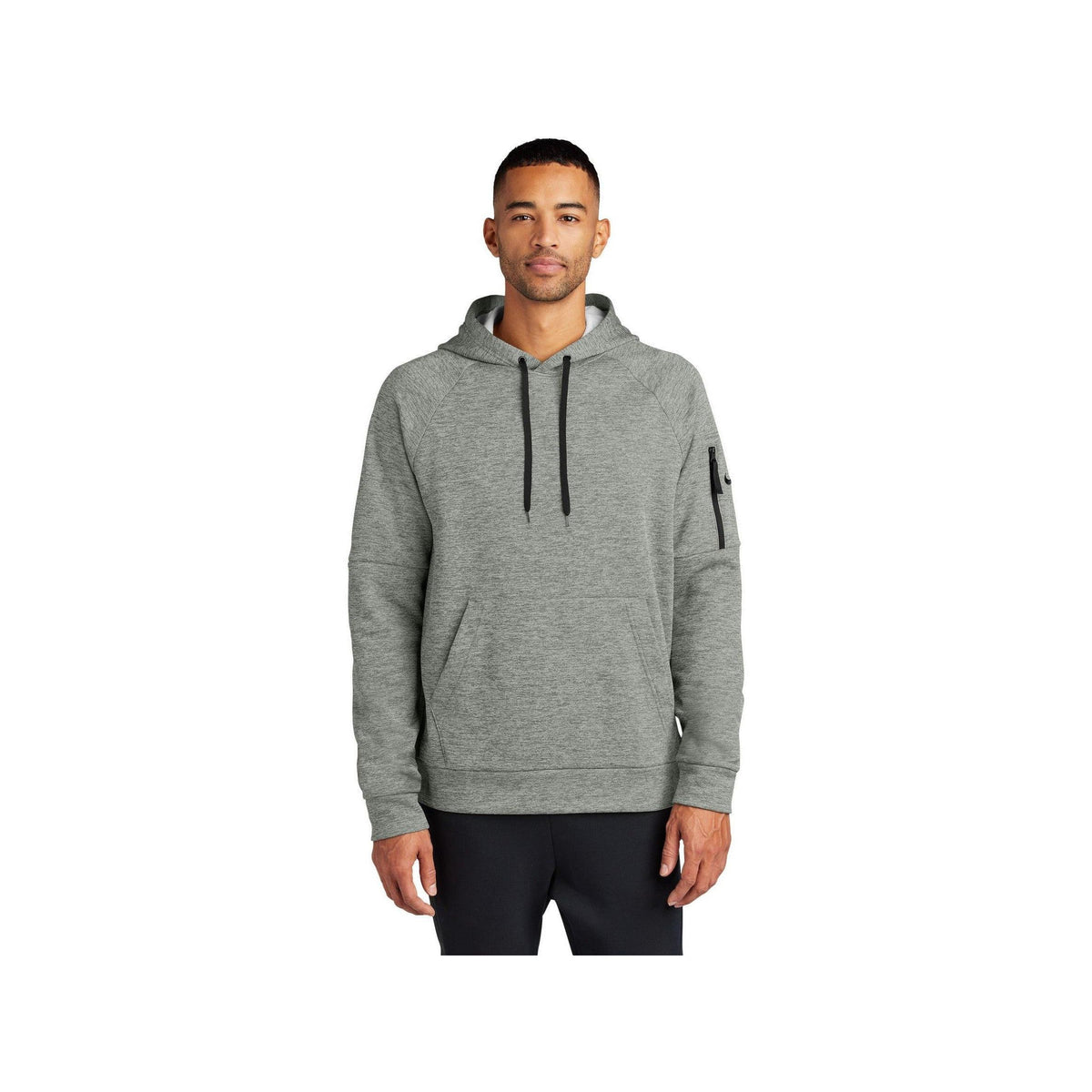 no-logo Nike Therma-FIT Pocket Pullover Fleece Hoodie-Nike-Thread Logic