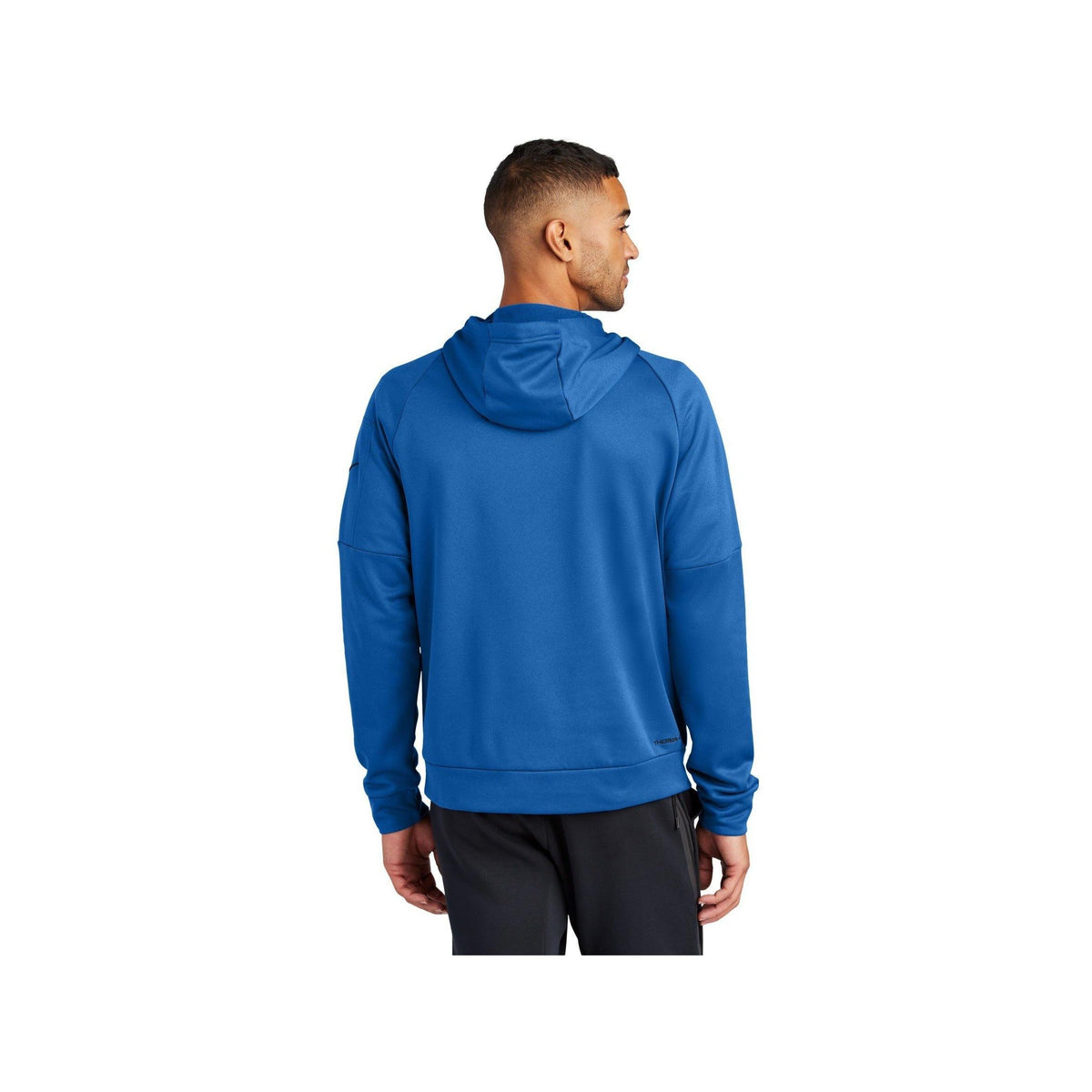 no-logo Nike Therma-FIT Pocket 1/4-Zip Fleece Hoodie-Nike-Thread Logic