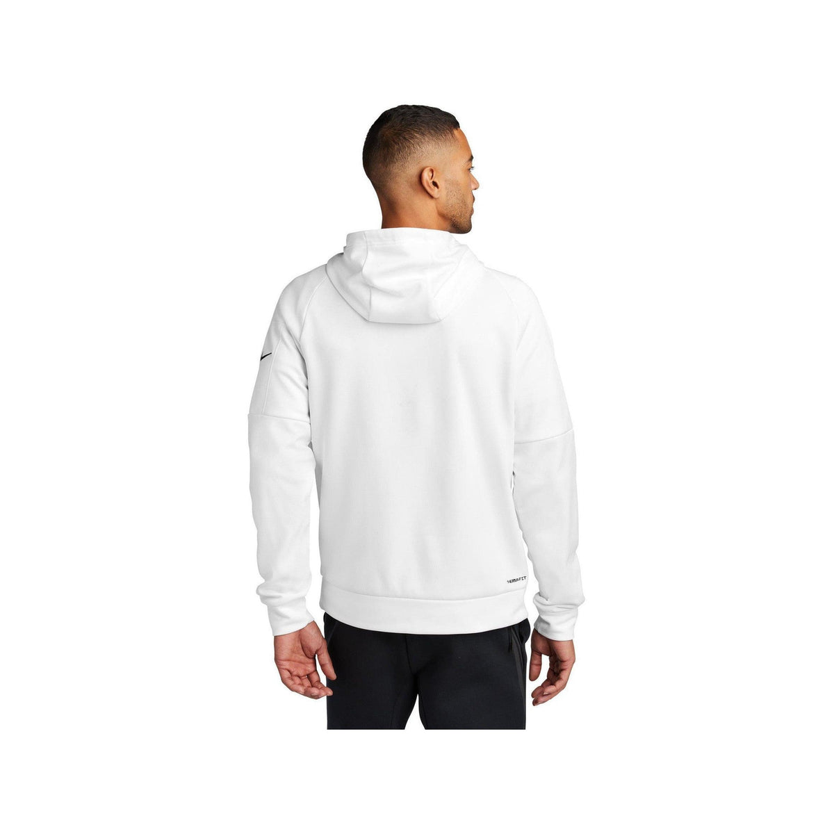 no-logo Nike Therma-FIT Pocket 1/4-Zip Fleece Hoodie-Nike-Thread Logic