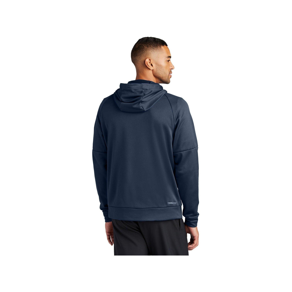 no-logo Nike Therma-FIT Pocket Full-Zip Fleece Hoodie-Nike-Thread Logic
