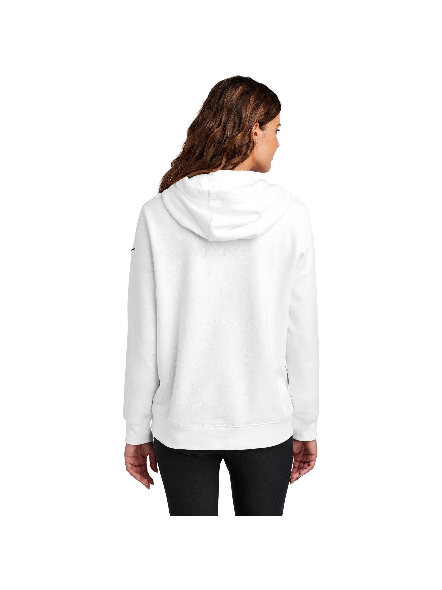 no-logo Nike Ladies Club Fleece Sleeve Swoosh Pullover Hoodie-Nike-Thread Logic