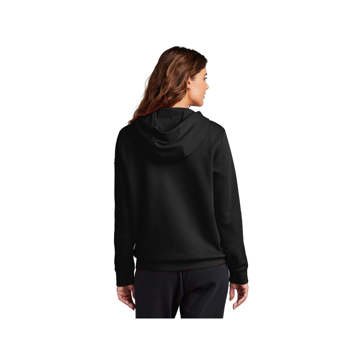 no-logo Nike Ladies Club Fleece Sleeve Swoosh Full-Zip Hoodie-Nike-Thread Logic