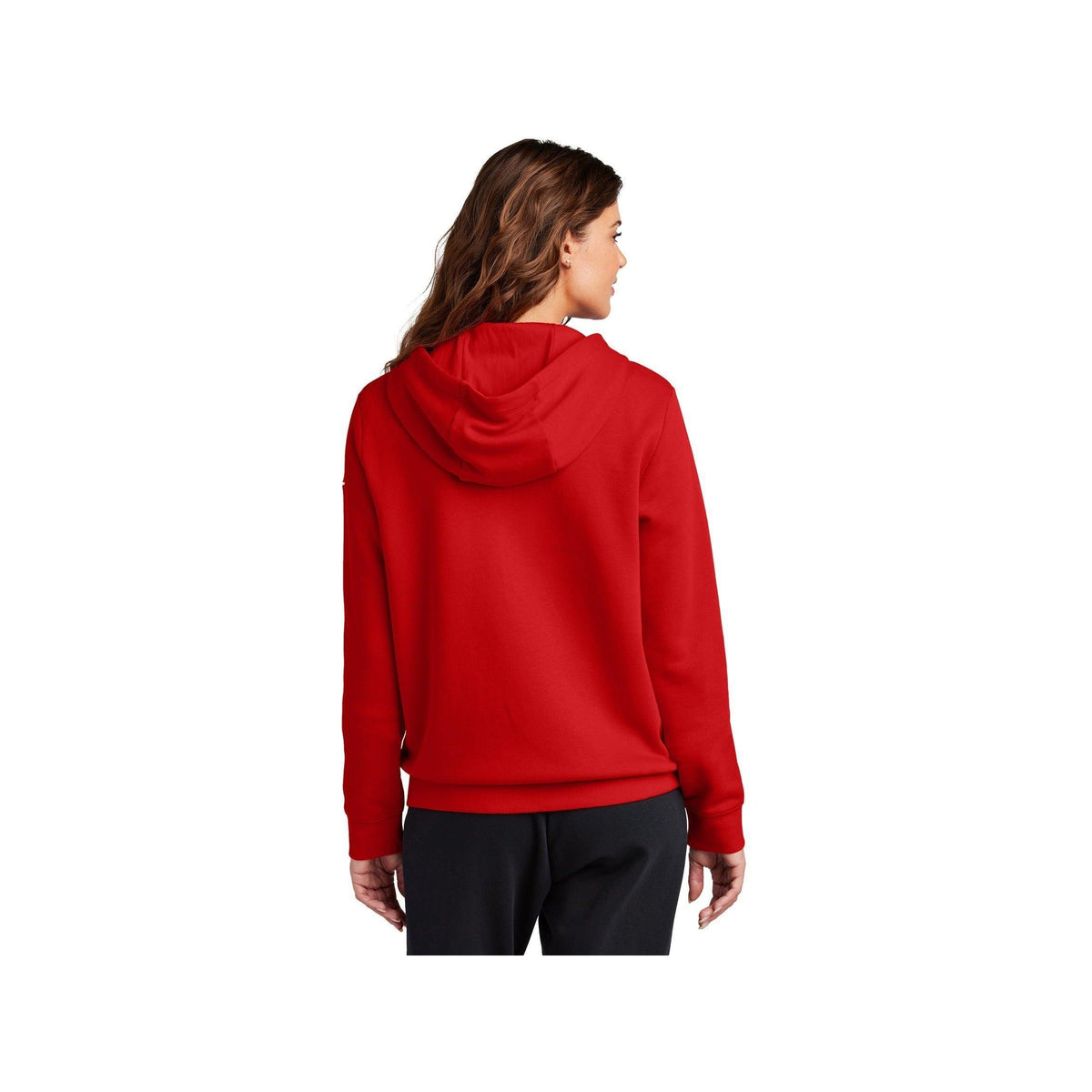 no-logo Nike Ladies Club Fleece Sleeve Swoosh Full-Zip Hoodie-Nike-Thread Logic