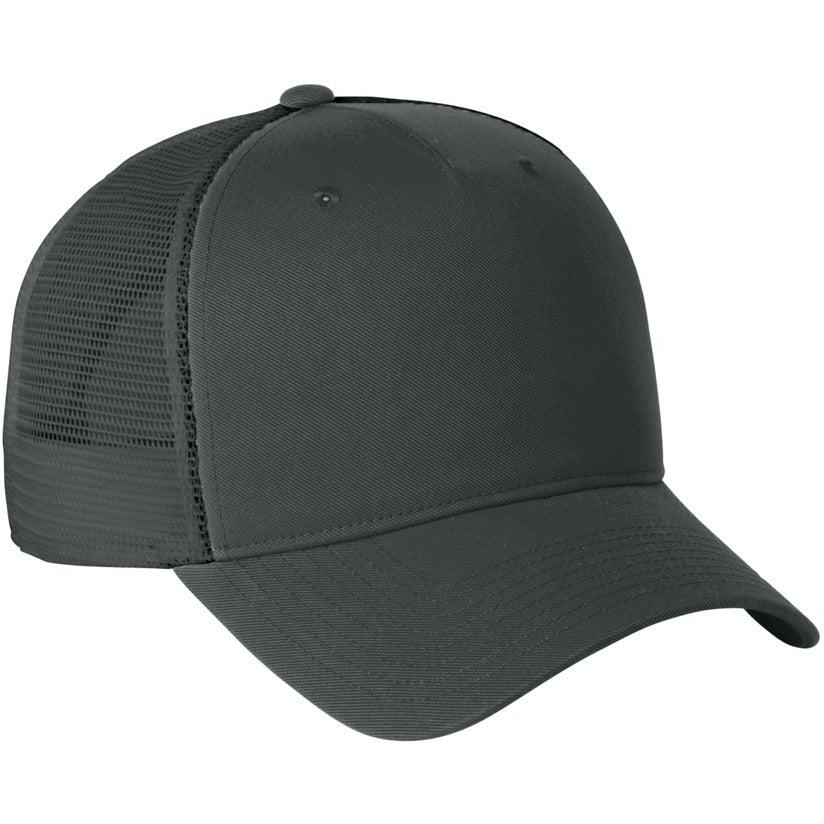 no-logo Nike Snapback Mesh Trucker Cap-Nike-Anthracite/ Anthracite-M/L-Thread Logic