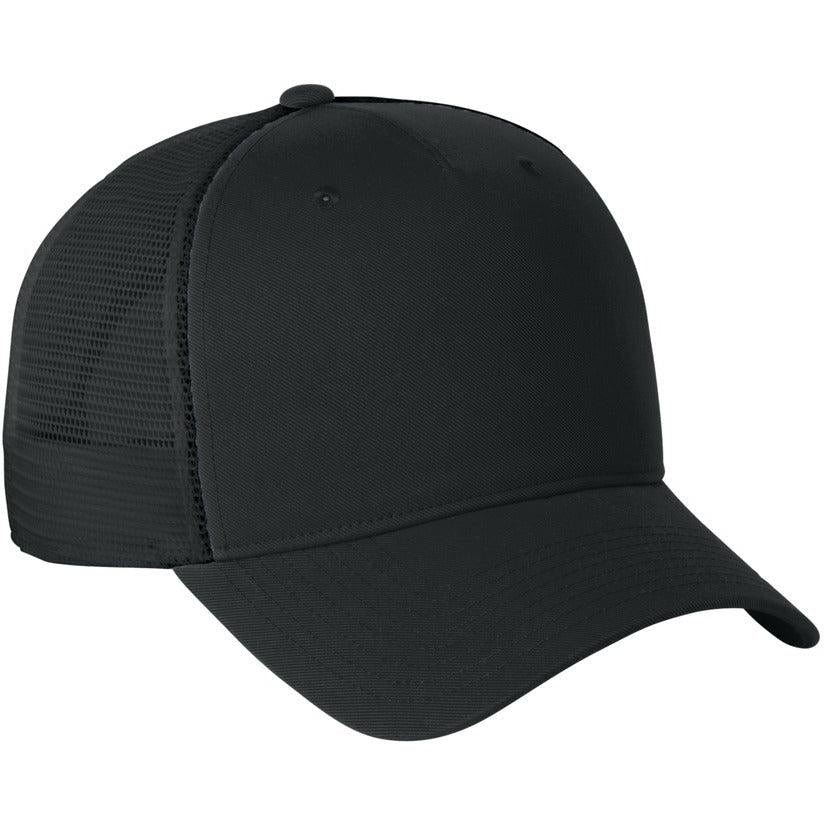 no-logo Nike Snapback Mesh Trucker Cap-Nike-Black/ Black-M/L-Thread Logic