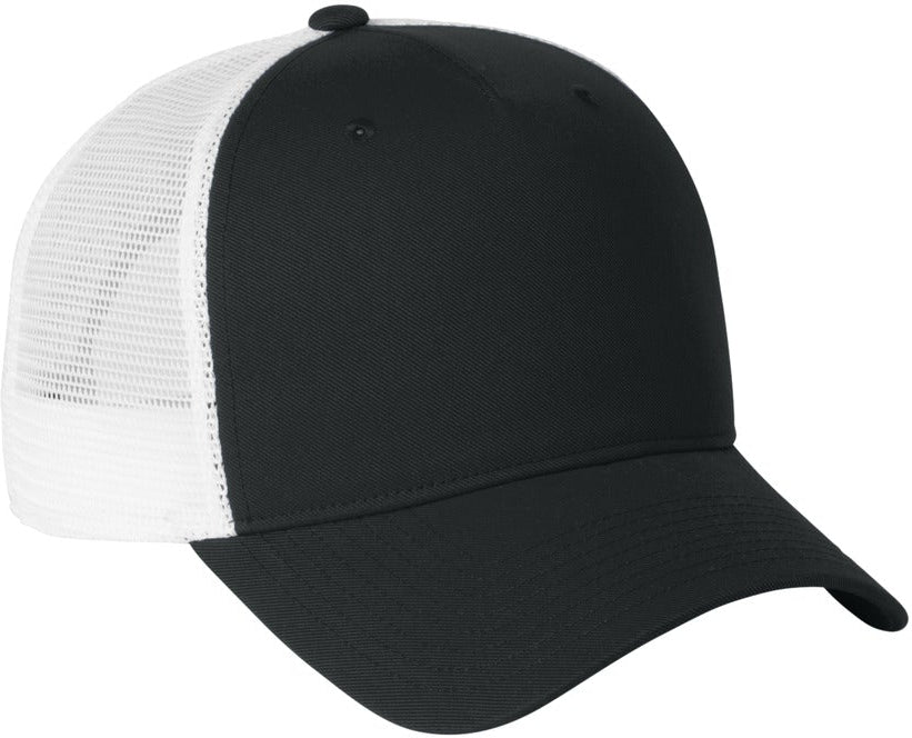 no-logo Nike Snapback Mesh Trucker Cap-Nike-Black/ White-M/L-Thread Logic