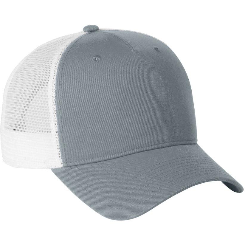 no-logo Nike Snapback Mesh Trucker Cap-Nike-Cool Grey/ White-M/L-Thread Logic