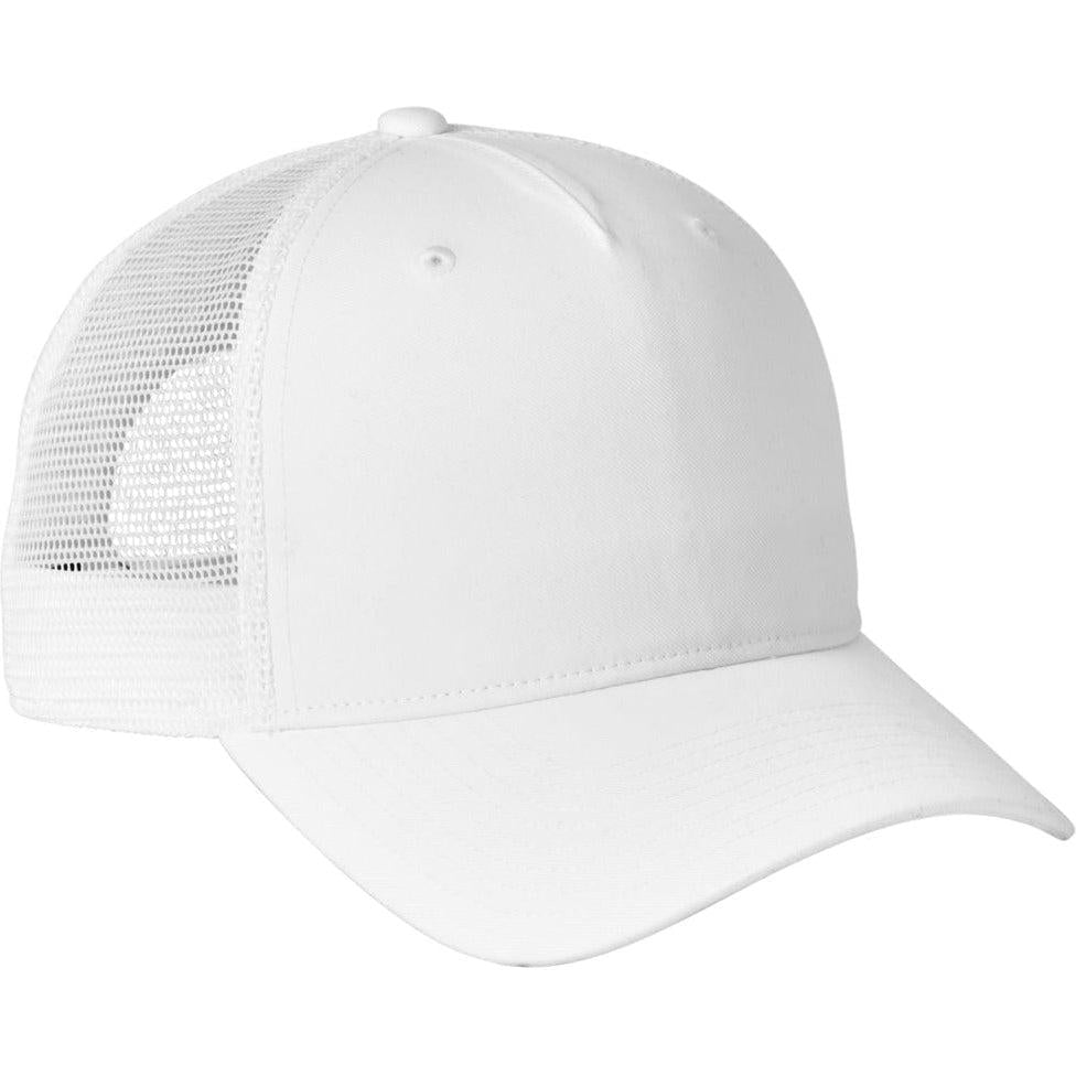 no-logo Nike Snapback Mesh Trucker Cap-Nike-White/ White-M/L-Thread Logic