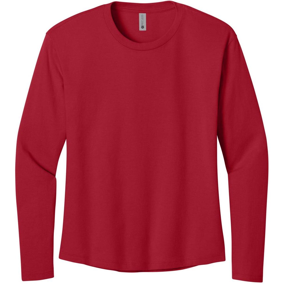 Next Level Apparel Women's Cotton Relaxed Long Sleeve Tee
