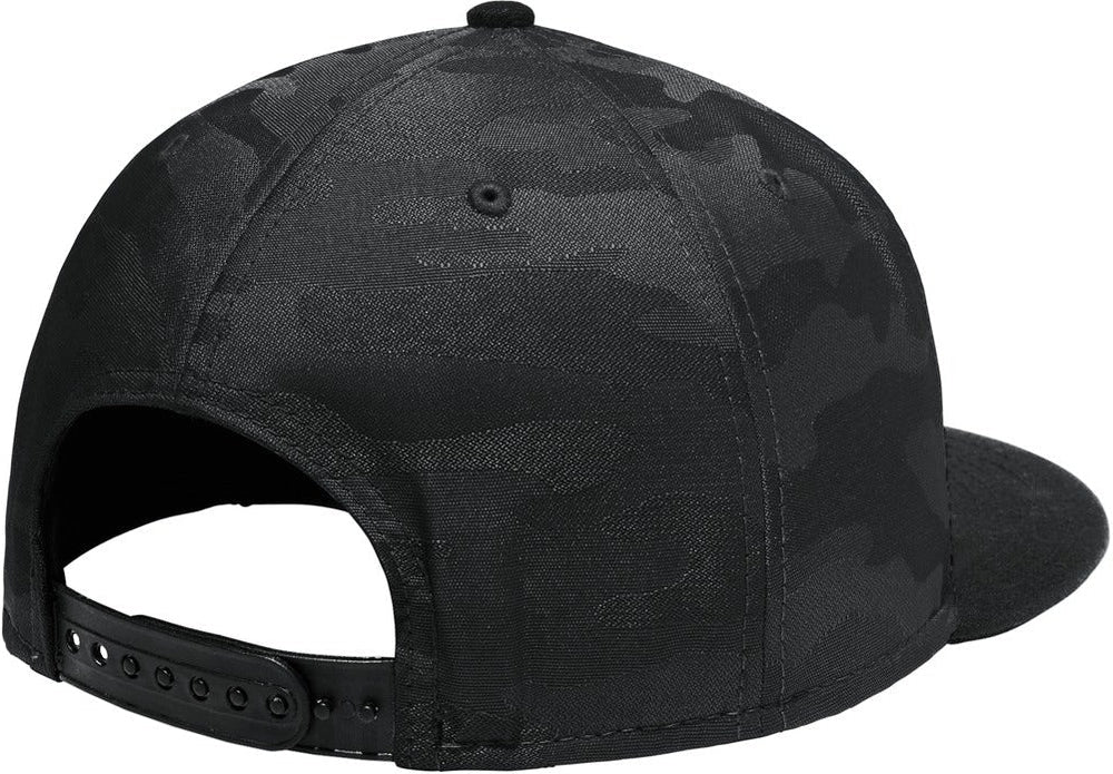 no-logo New Era Camo Flat Bill Snapback Cap-Regular-New Era-Thread Logic