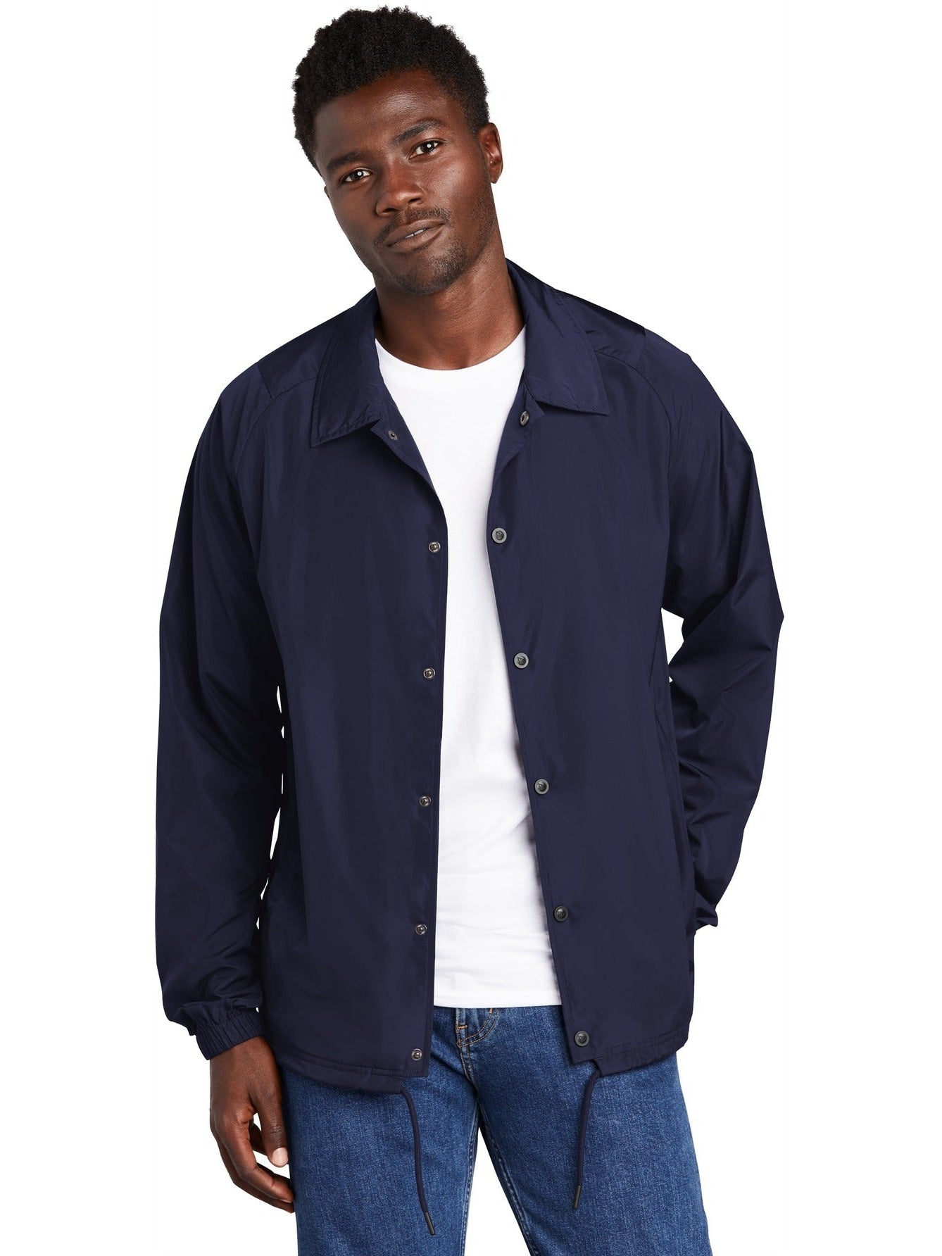 no-logo New Era Coach’s Jacket-Regular-New Era-Thread Logic