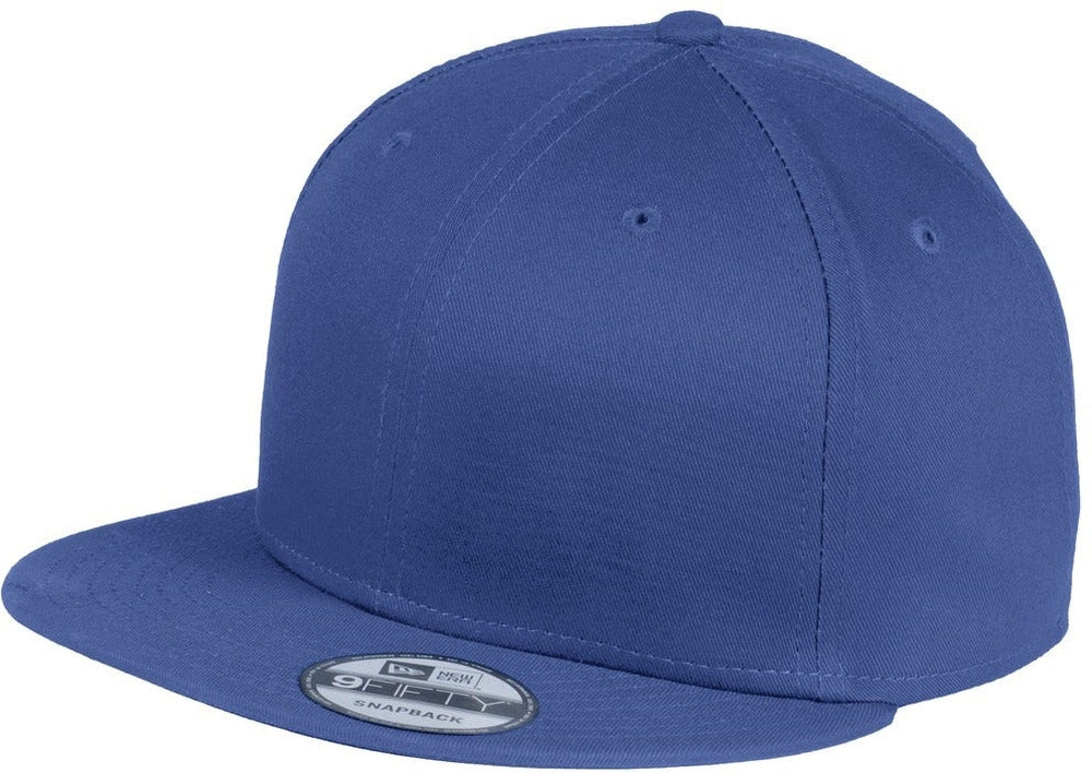 no-logo New Era Flat Bill Snapback Cap-Regular-New Era-Thread Logic
