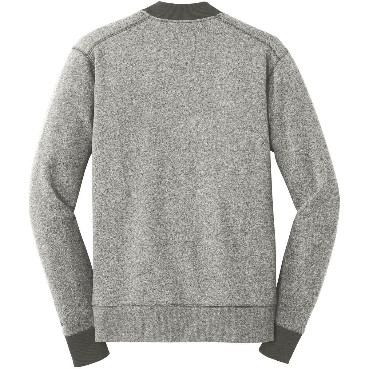 no-logo New Era French Terry Baseball Full-Zip-Full Zips-New Era-Thread Logic