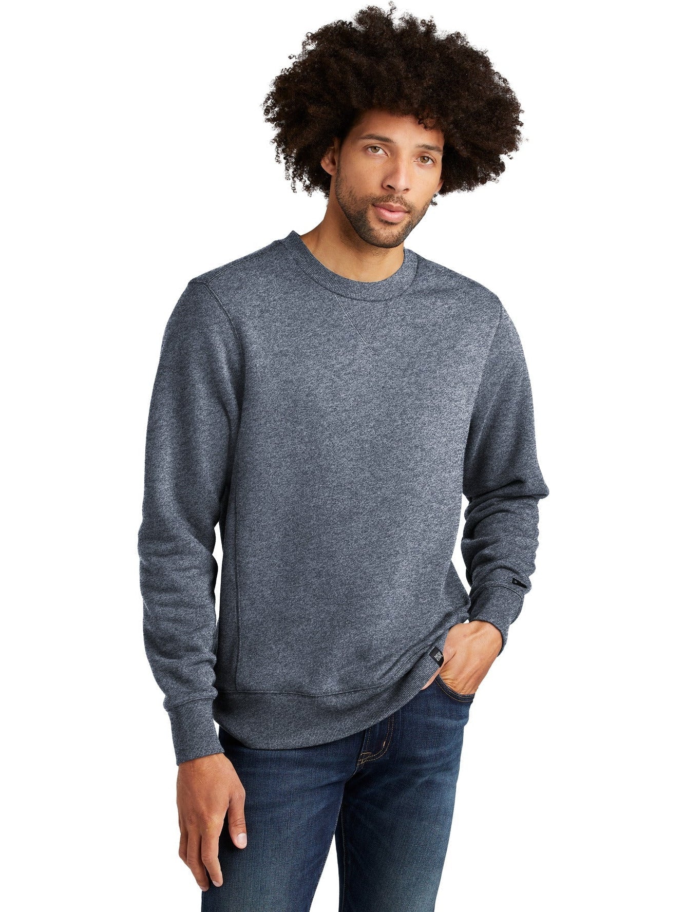 no-logo New Era French Terry Crew-Regular-New Era-Thread Logic