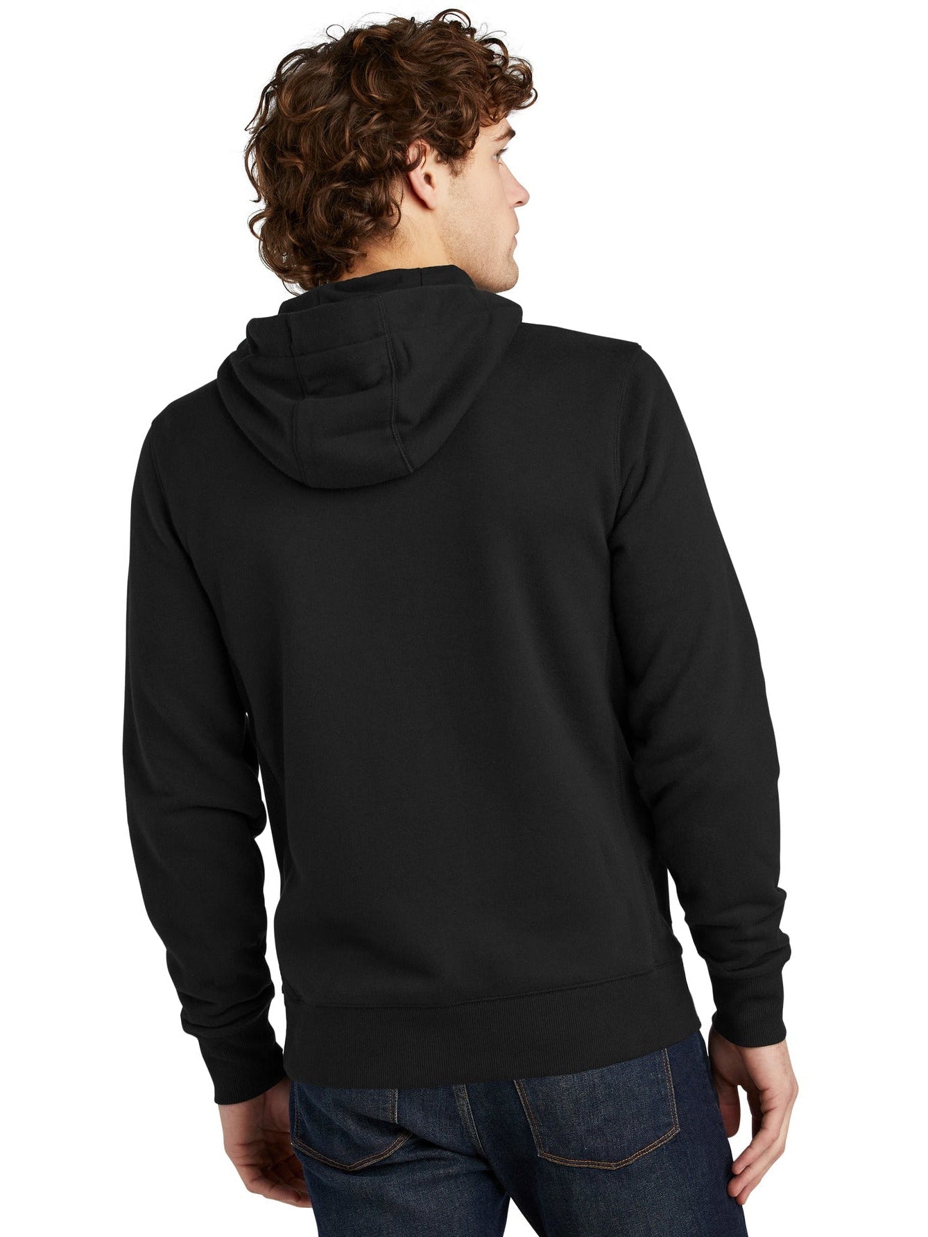 no-logo New Era French Terry Full-Zip Hoodie-Regular-New Era-Thread Logic