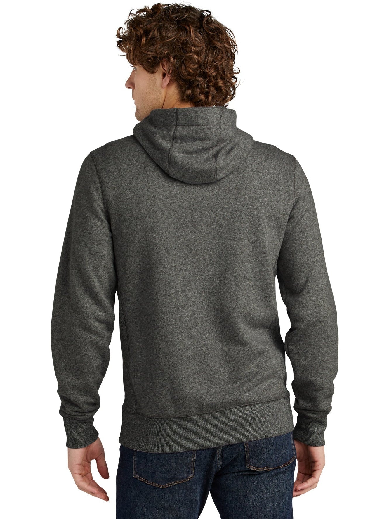 no-logo New Era French Terry Full-Zip Hoodie-Regular-New Era-Thread Logic