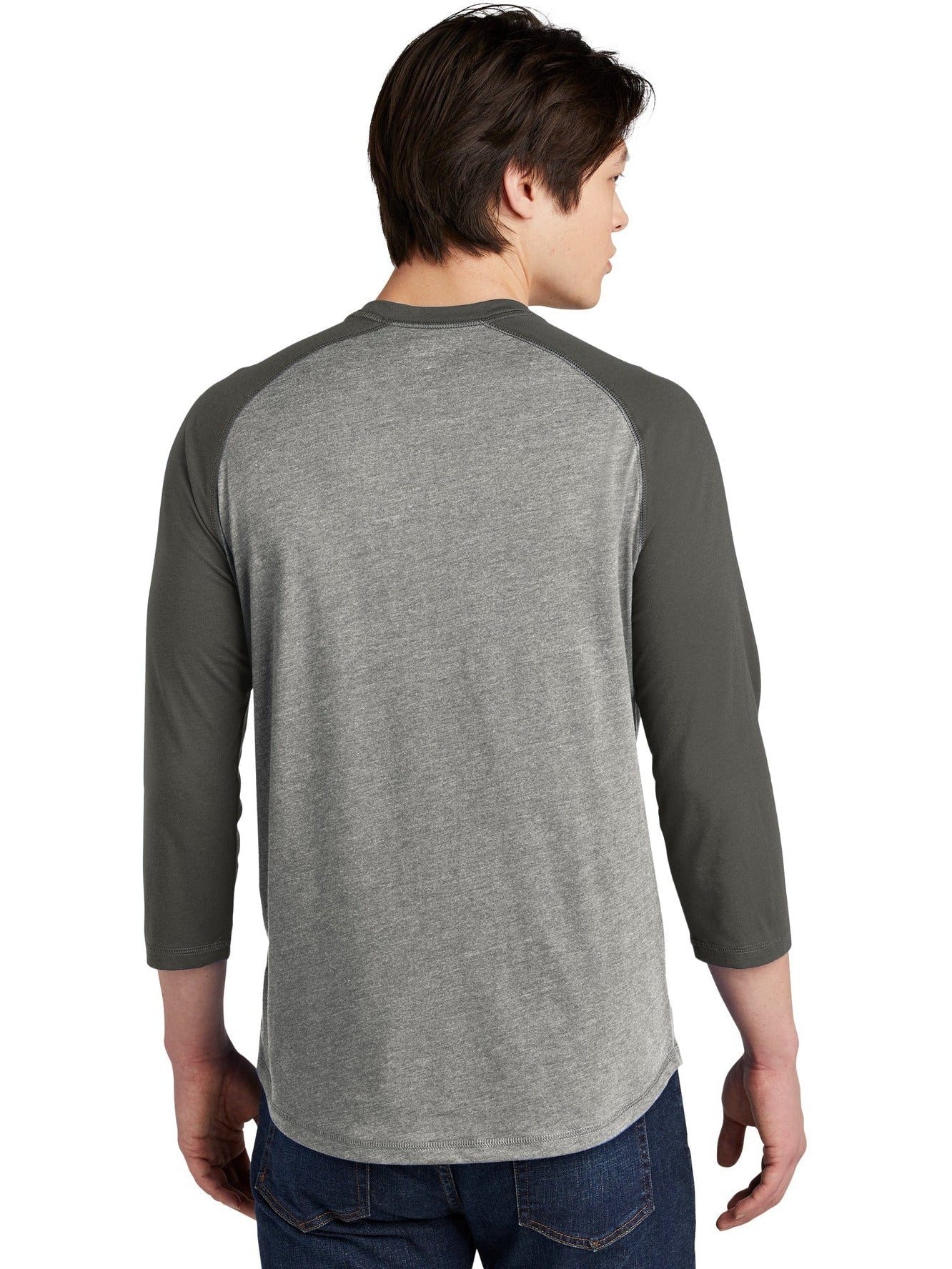 no-logo New Era Heritage 3/4-Sleeve Baseball Raglan Tee-Regular-New Era-Thread Logic