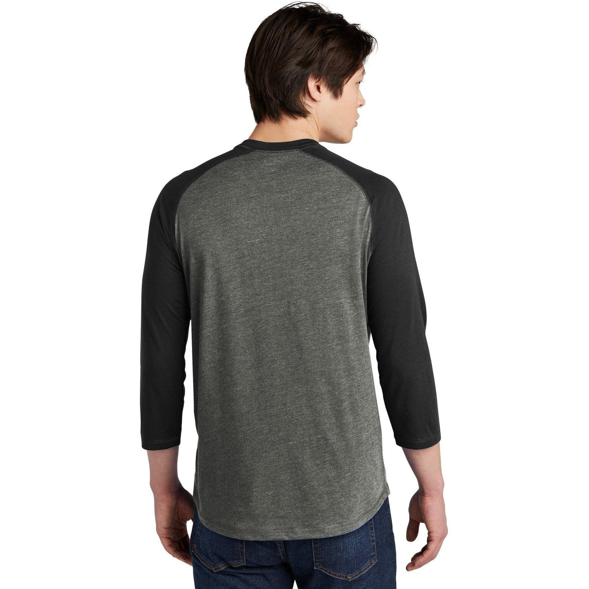 no-logo New Era Heritage 3/4-Sleeve Baseball Raglan Tee-Regular-New Era-Thread Logic