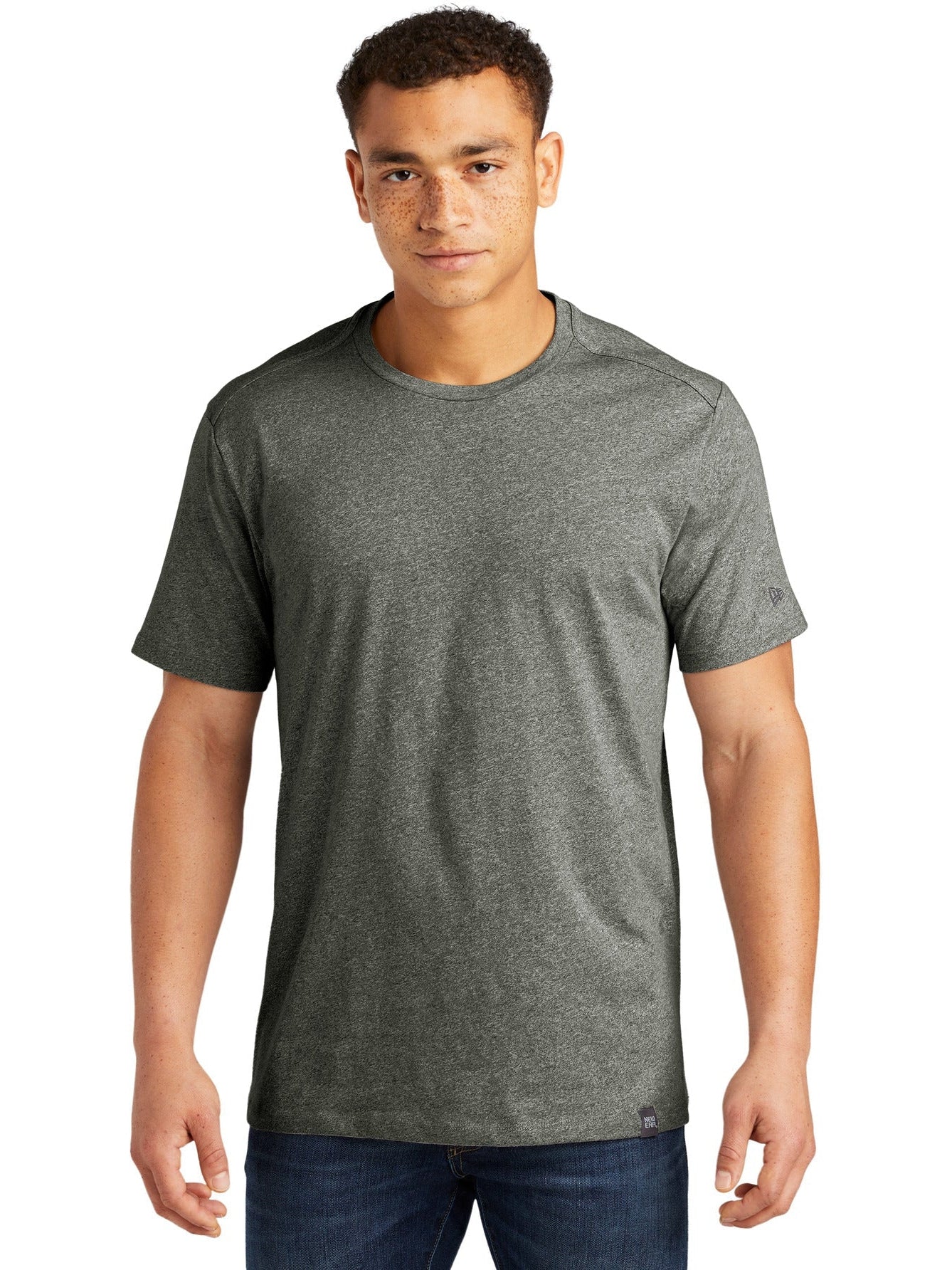 no-logo New Era Heritage Blend Crew Tee-Regular-New Era-Thread Logic