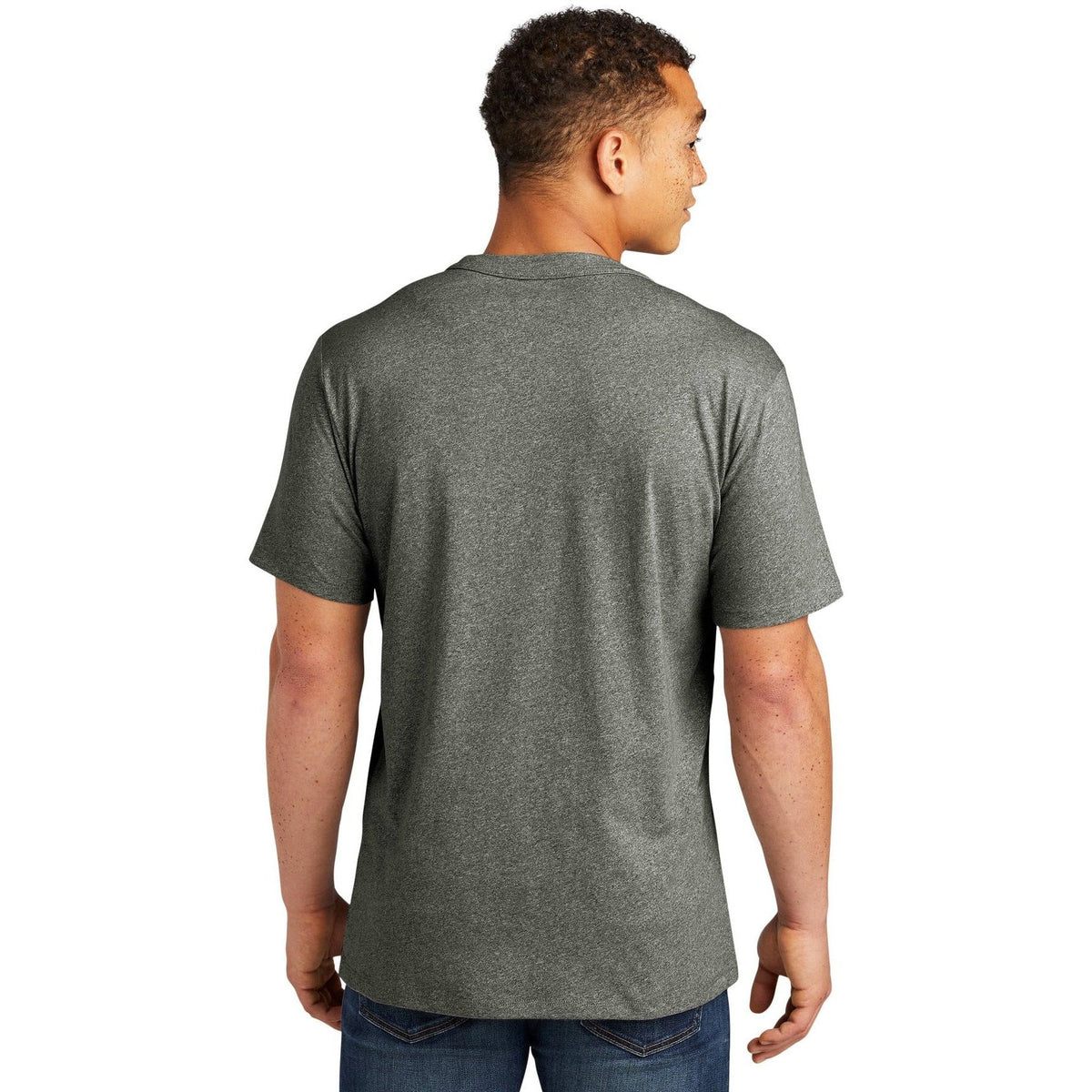no-logo New Era Heritage Blend Crew Tee-Polos-New Era-Thread Logic