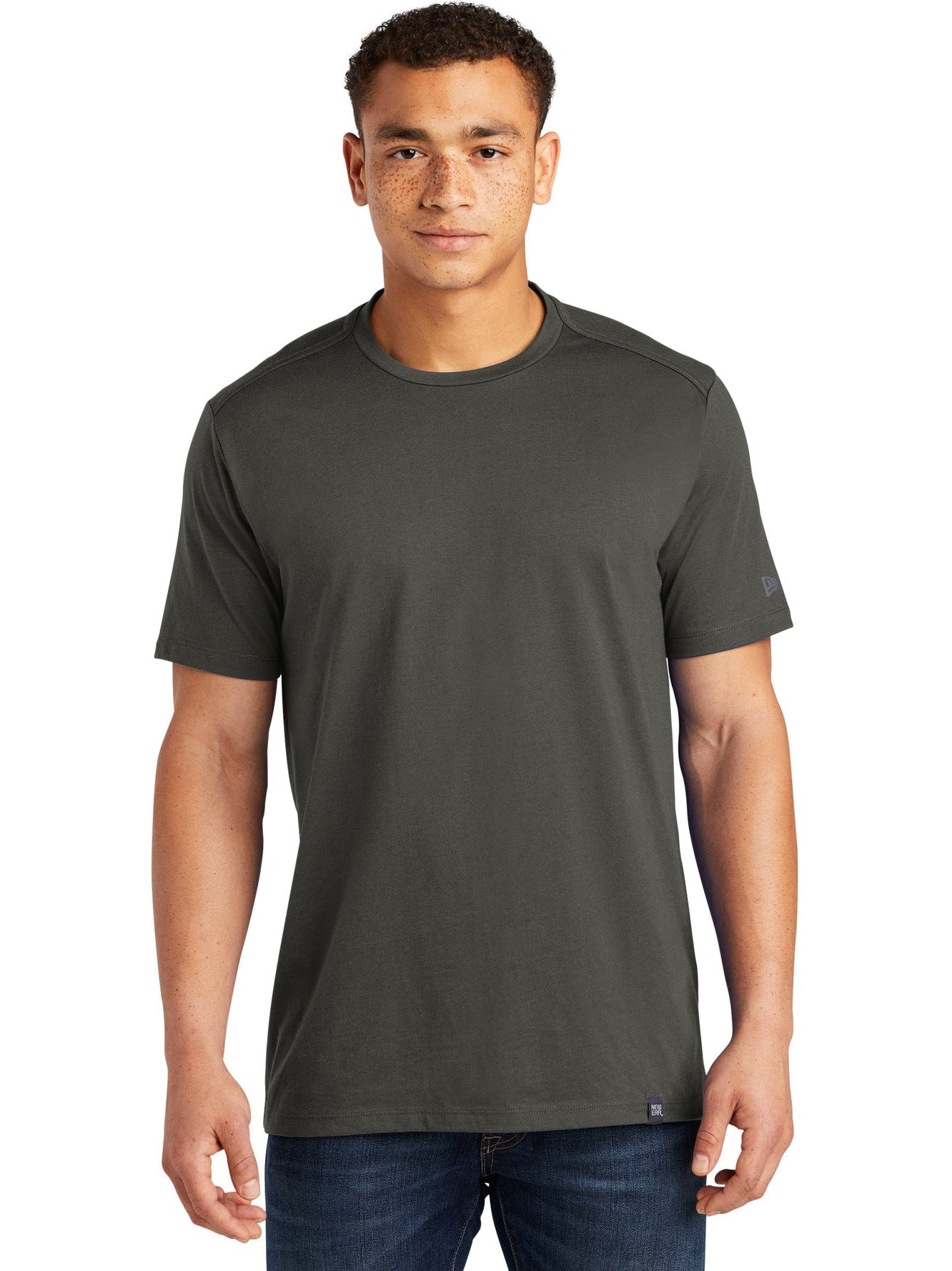 no-logo New Era Heritage Blend Crew Tee-Regular-New Era-Thread Logic