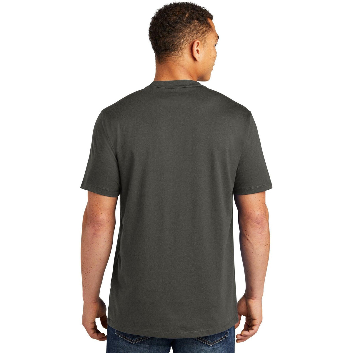 no-logo New Era Heritage Blend Crew Tee-Polos-New Era-Thread Logic