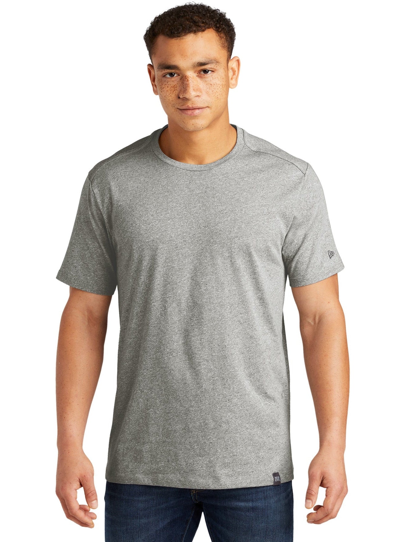 no-logo New Era Heritage Blend Crew Tee-Regular-New Era-Thread Logic