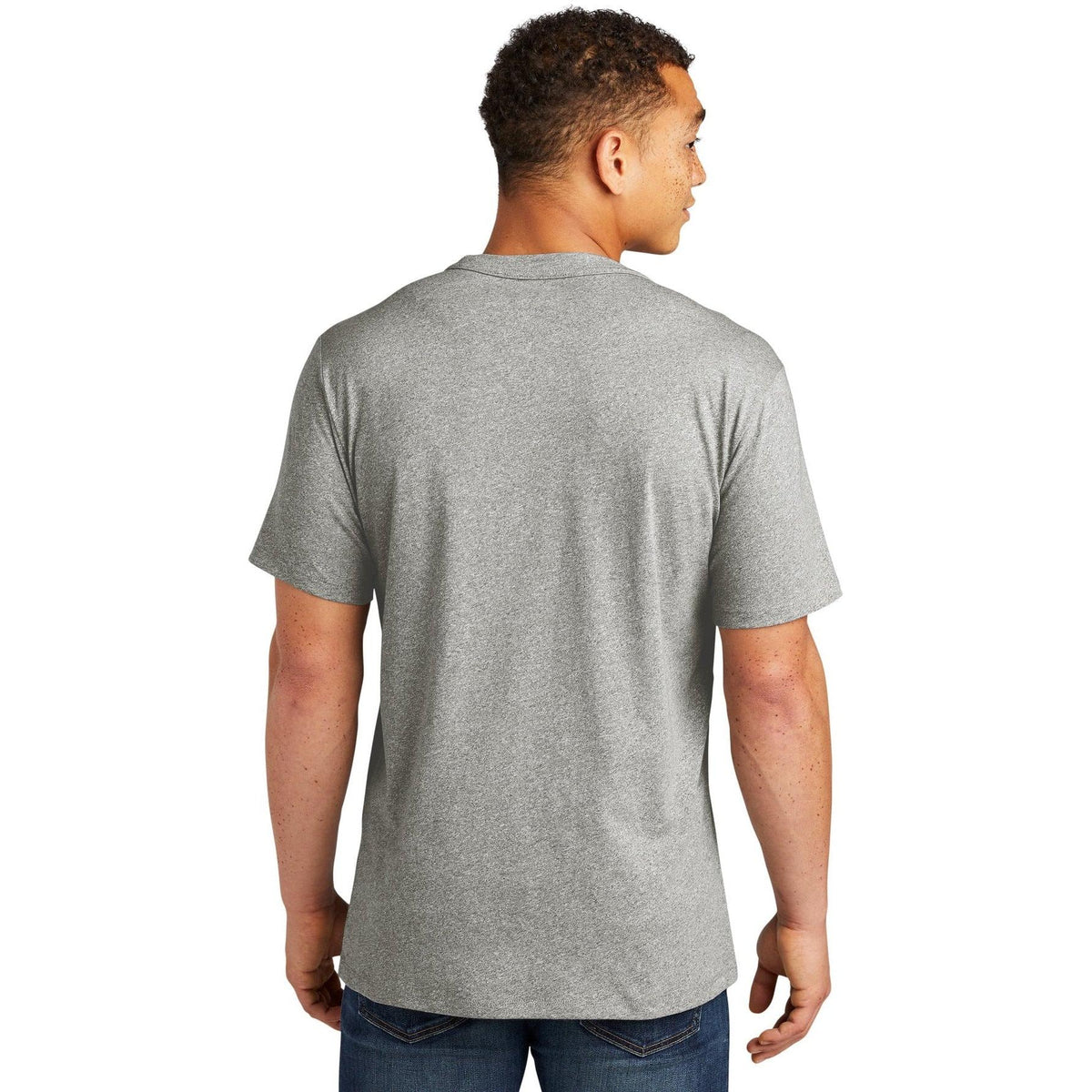 no-logo New Era Heritage Blend Crew Tee-Polos-New Era-Thread Logic