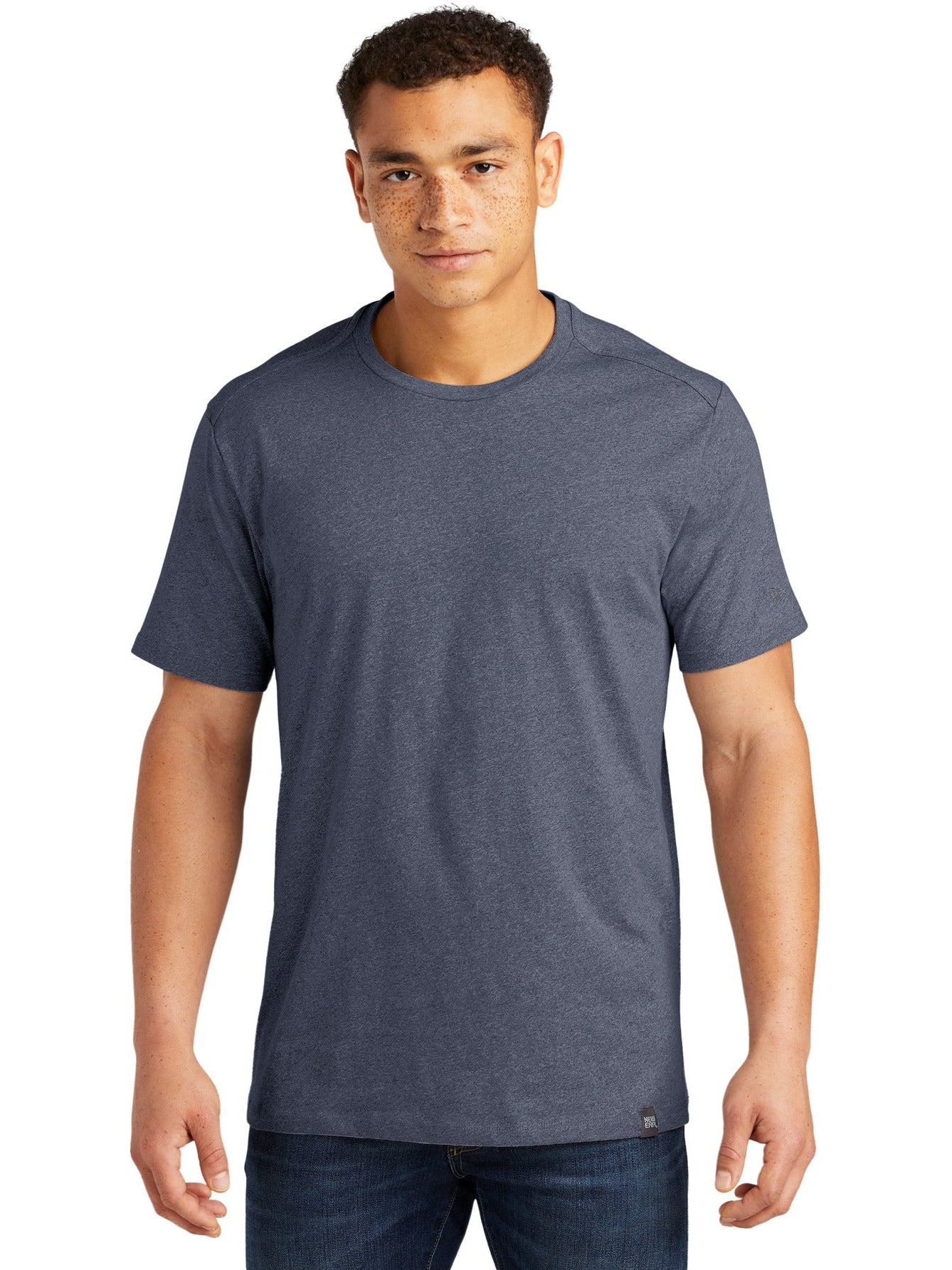 no-logo New Era Heritage Blend Crew Tee-Regular-New Era-Thread Logic