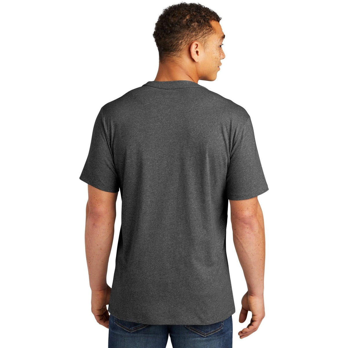 no-logo New Era Heritage Blend Crew Tee-Polos-New Era-Thread Logic