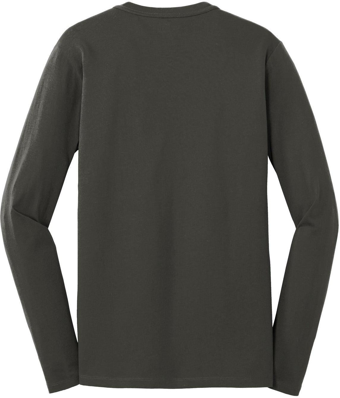 no-logo New Era Heritage Blend Long Sleeve Crew Tee-Regular-New Era-Thread Logic