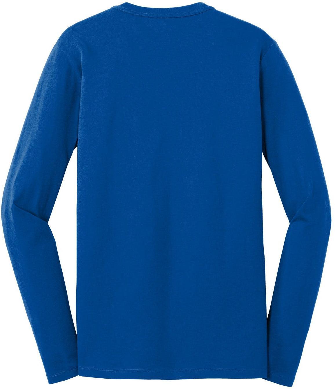 no-logo New Era Heritage Blend Long Sleeve Crew Tee-Regular-New Era-Thread Logic