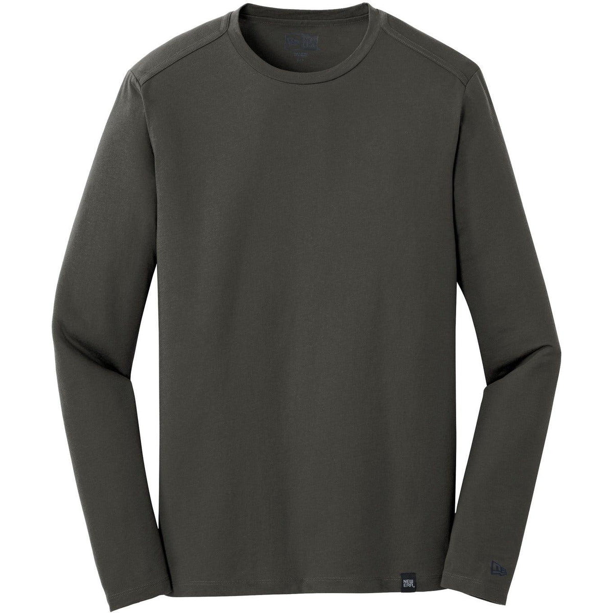 no-logo New Era Heritage Blend Long Sleeve Crew Tee