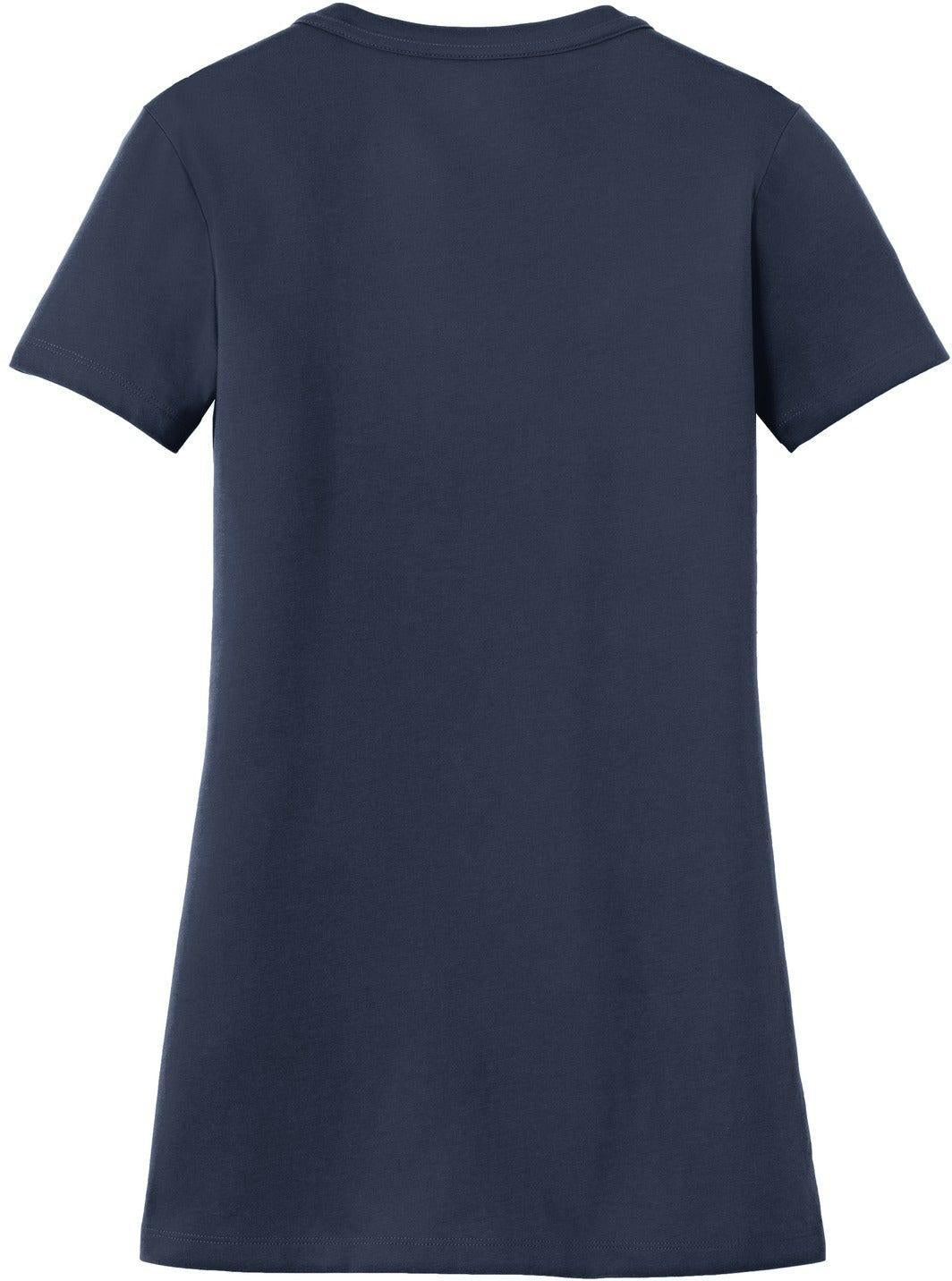 no-logo New Era Ladies Heritage Blend V-Neck Tee-Regular-New Era-Thread Logic