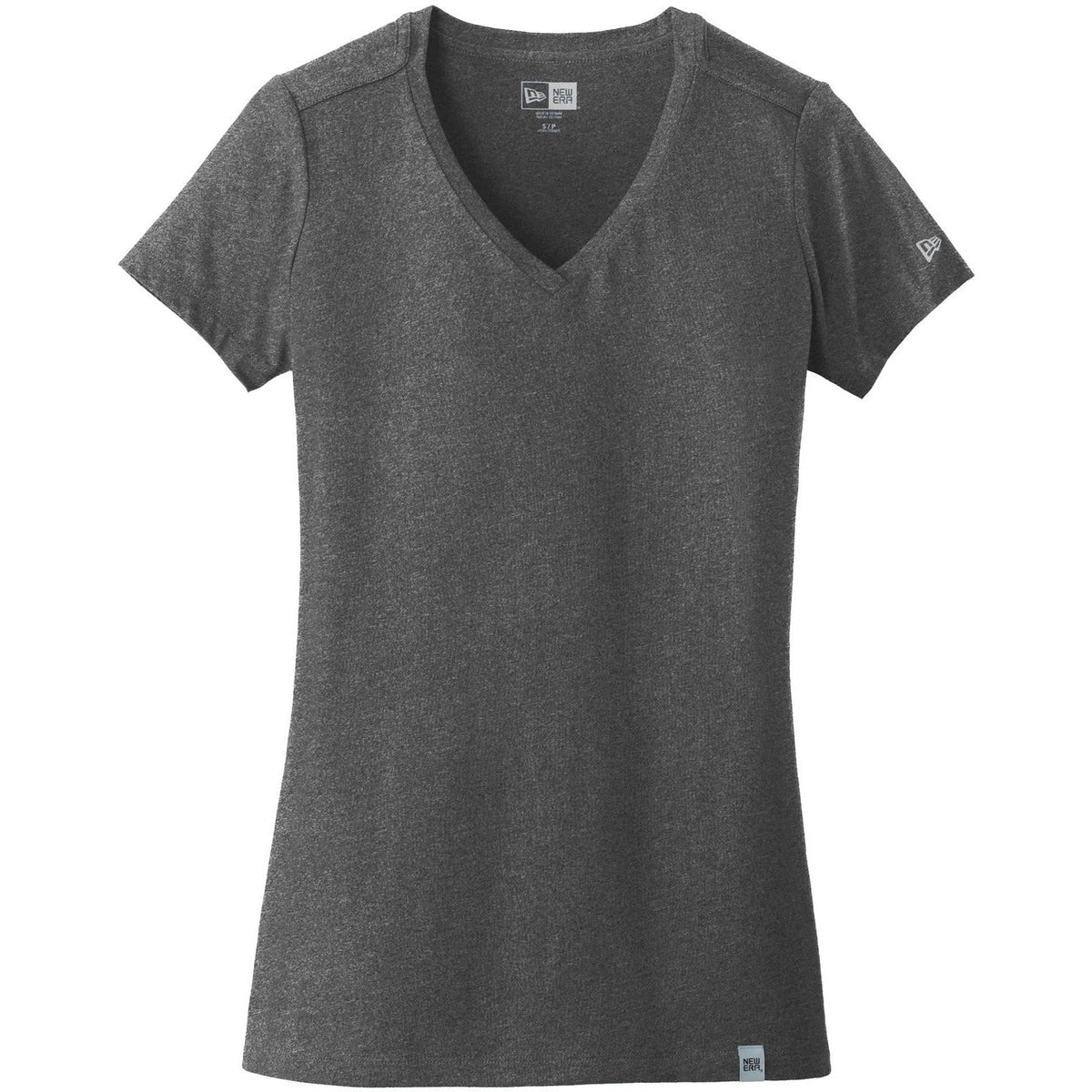 no-logo New Era Ladies Heritage Blend V-Neck Tee