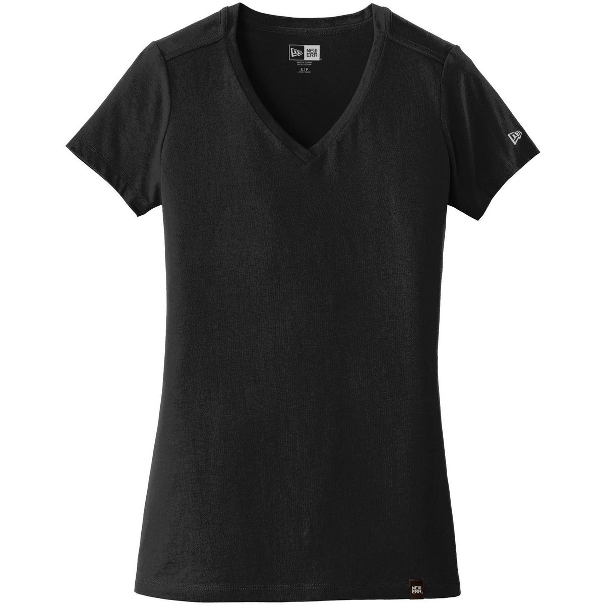 no-logo New Era Ladies Heritage Blend V-Neck Tee