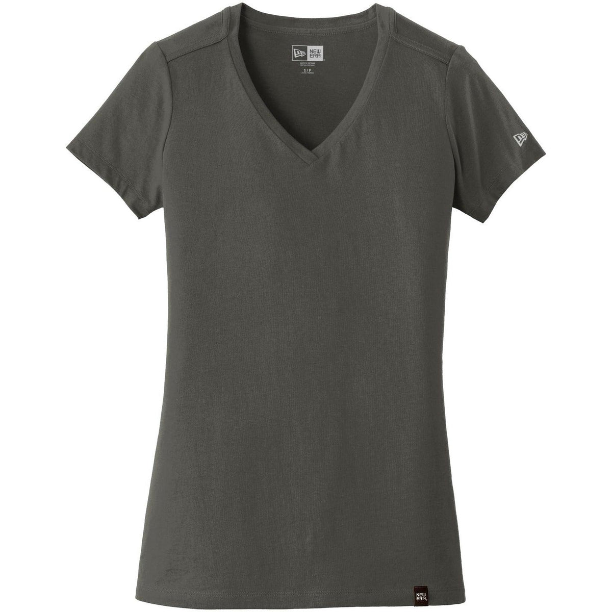 no-logo New Era Ladies Heritage Blend V-Neck Tee