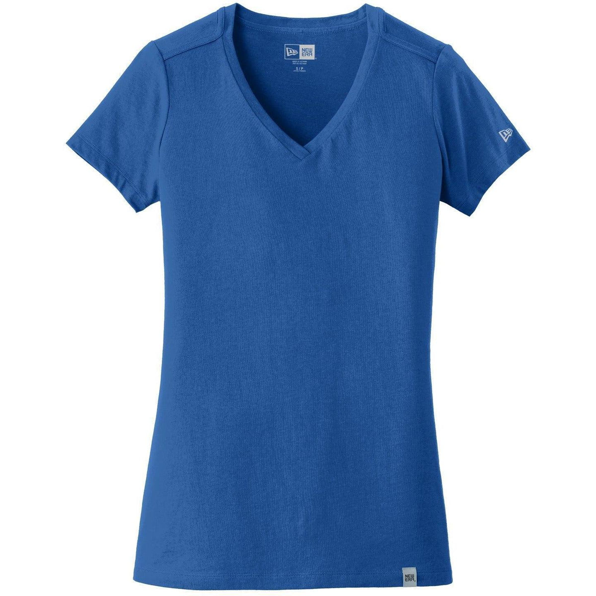 no-logo New Era Ladies Heritage Blend V-Neck Tee